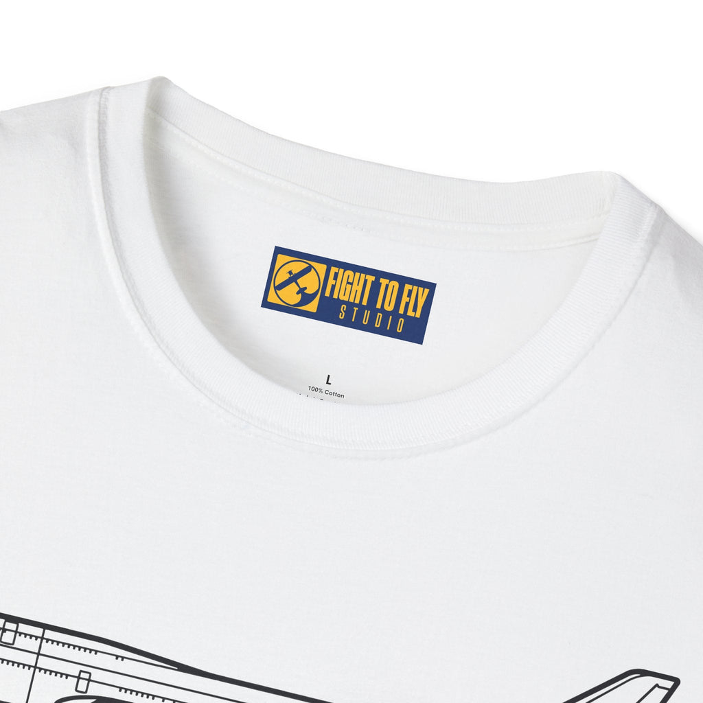 747-8i T-Shirt – 747-8 Intercontinental Jumbo Jet Aviation Tee - Gifts for pilots - apparel