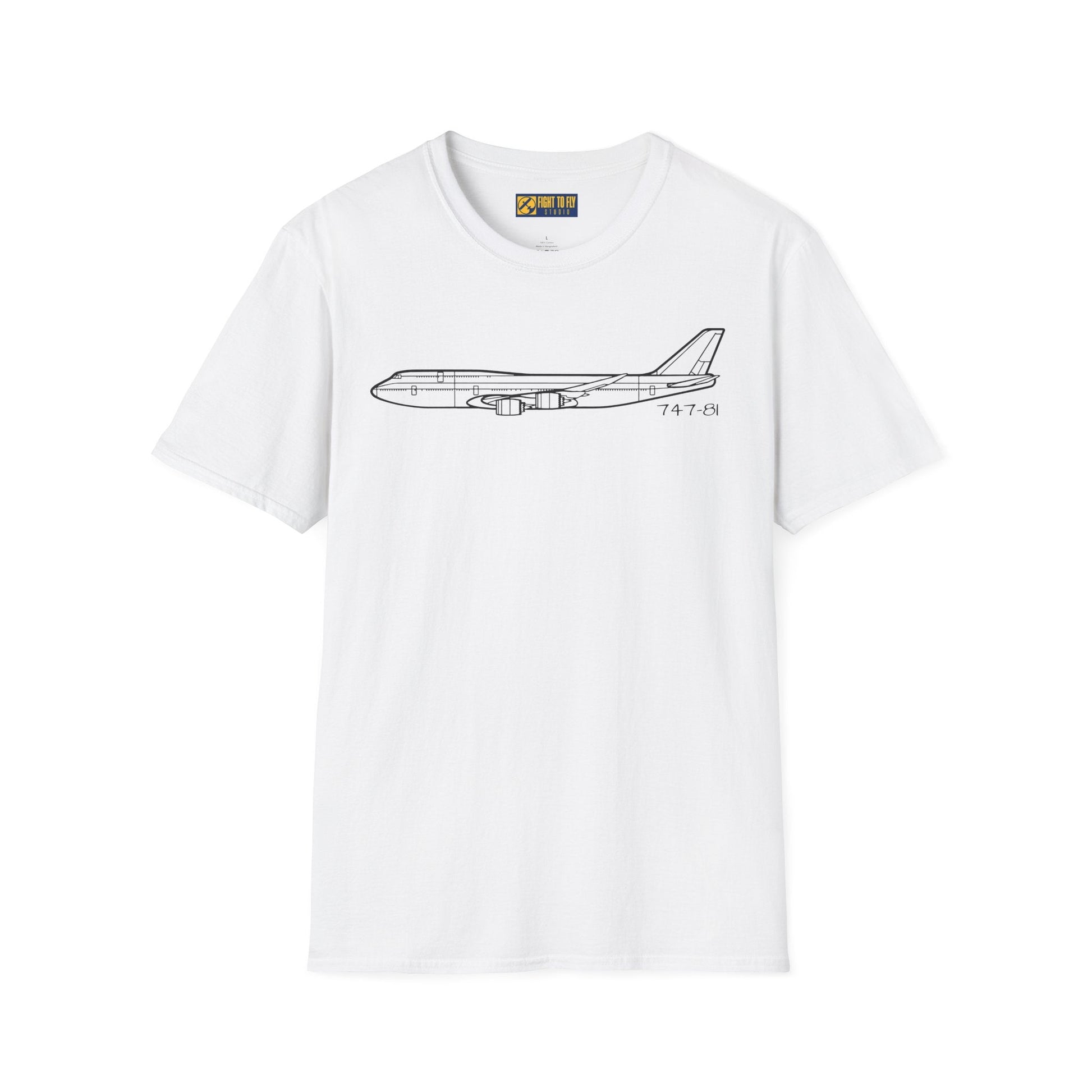 747-8i T-Shirt – 747-8 Intercontinental Jumbo Jet Aviation Tee - Gifts for pilots - apparel