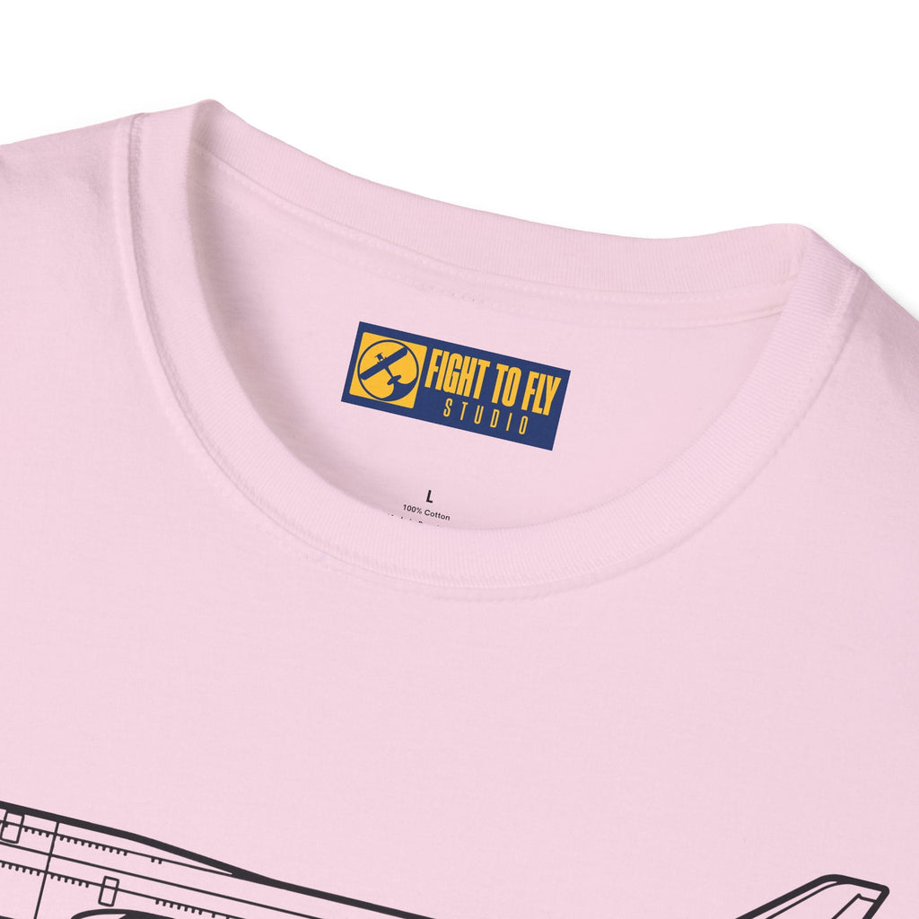 747-8i T-Shirt – 747-8 Intercontinental Jumbo Jet Aviation Tee - Gifts for pilots - apparel