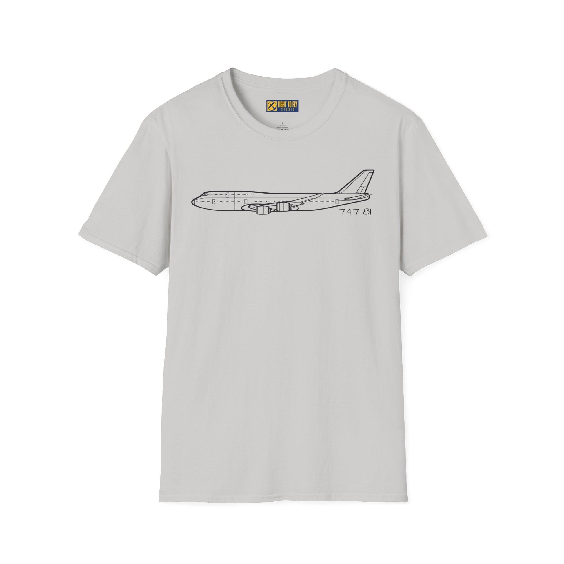 747-8i T-Shirt – 747-8 Intercontinental Jumbo Jet Aviation Tee - Gifts for pilots - apparel