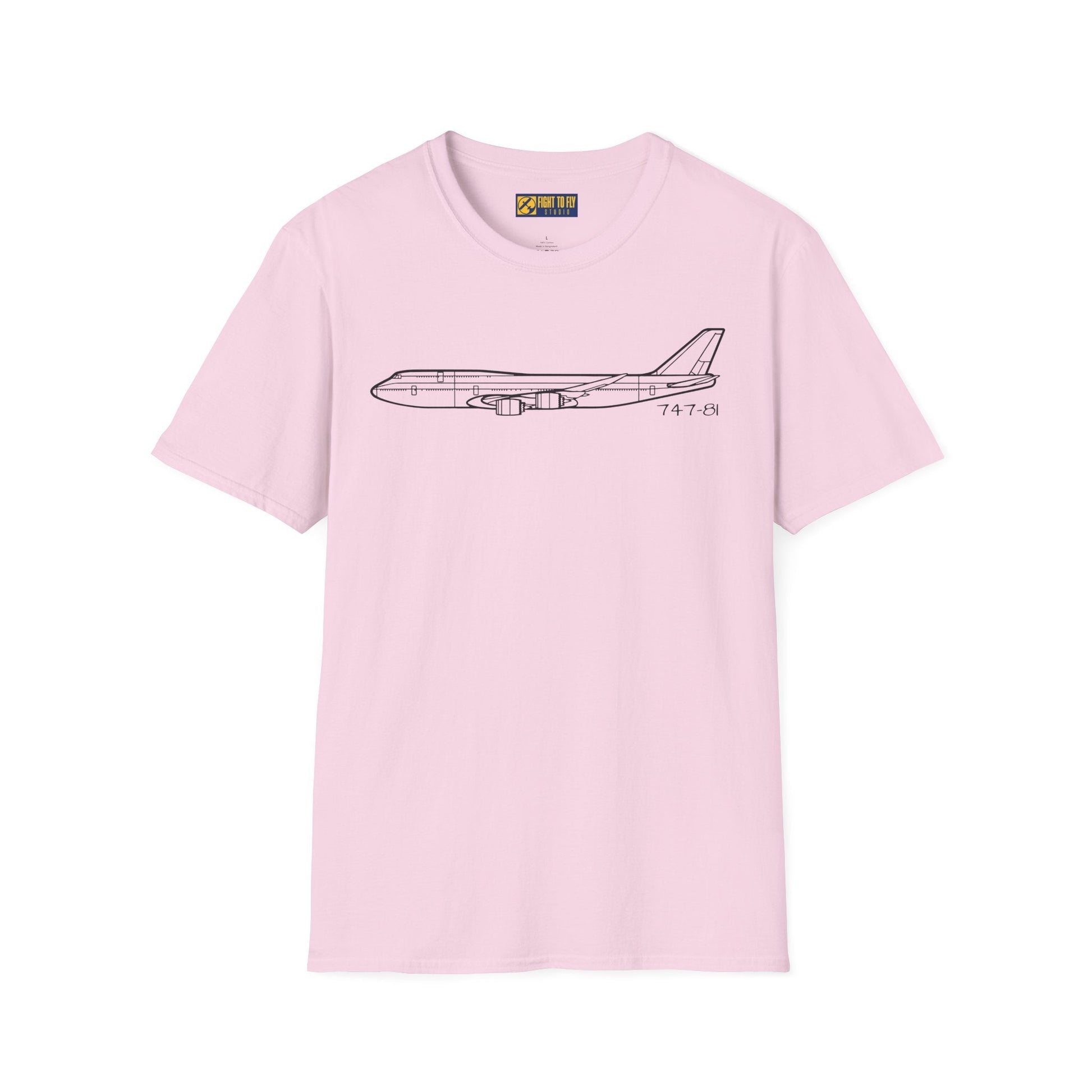 747-8i T-Shirt – 747-8 Intercontinental Jumbo Jet Aviation Tee - Gifts for pilots - apparel