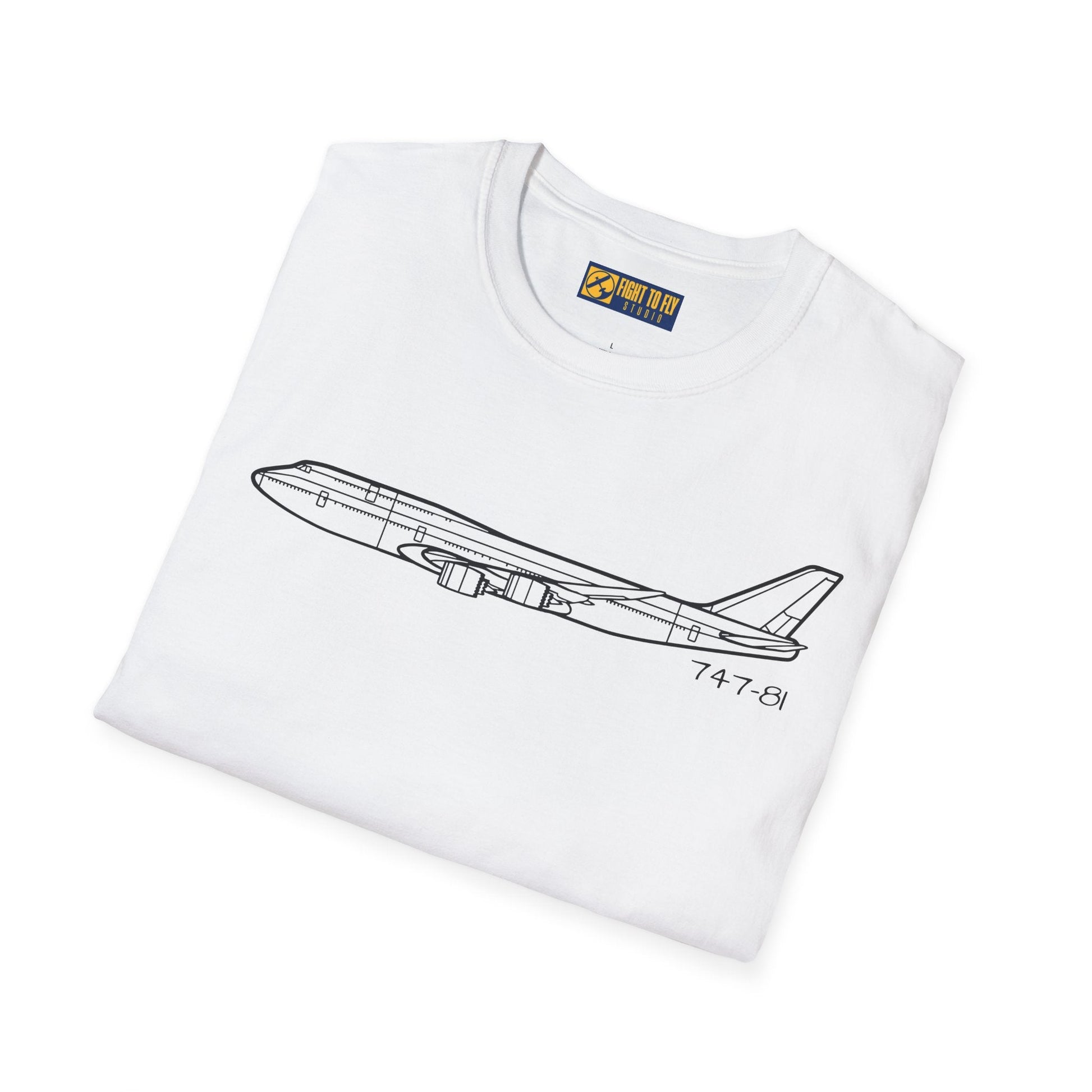 747-8i T-Shirt – 747-8 Intercontinental Jumbo Jet Aviation Tee - Gifts for pilots - apparel