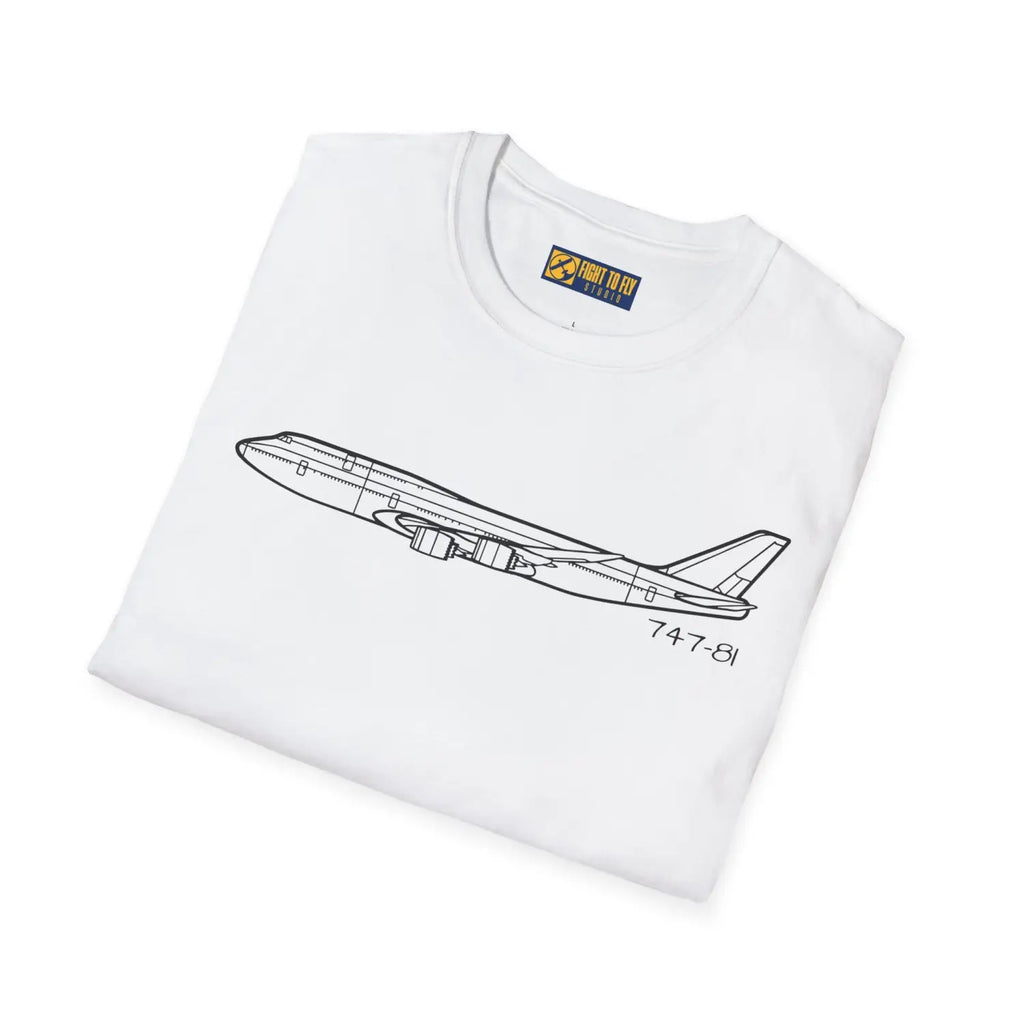 747-8i T-Shirt - Pilot gifts - WWII warbird t-shirt