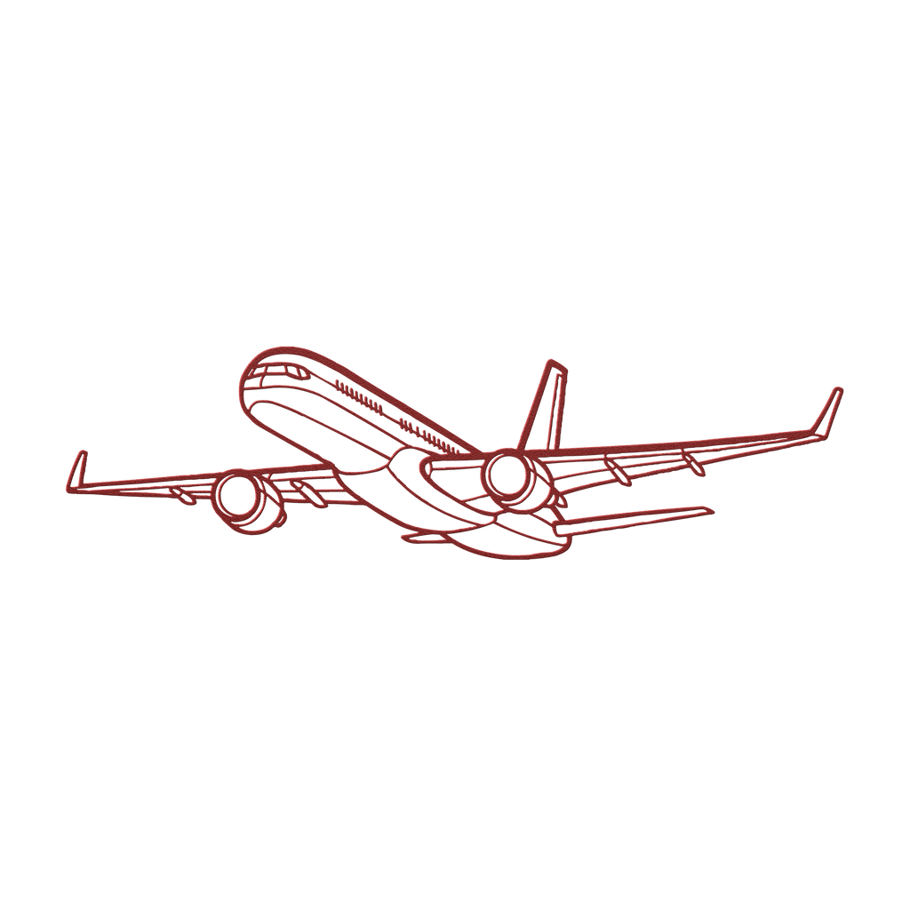 757-200 Die Cut Metal Wall Art - Sign - Gifts for pilots - Aviation apparel