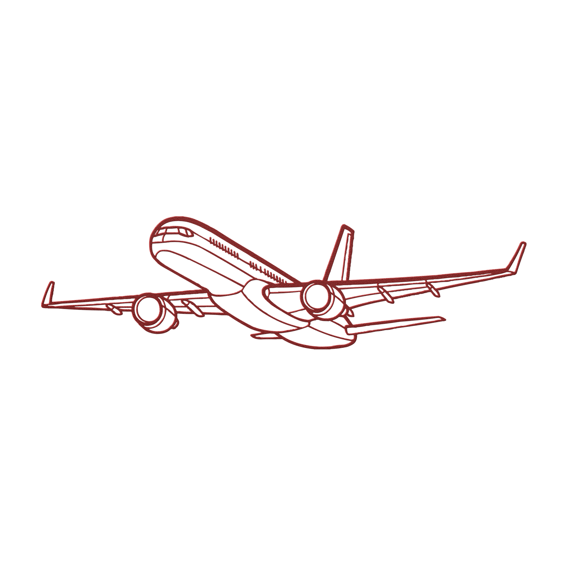 757-200 Die Cut Metal Wall Art - Sign - Gifts for pilots - Aviation apparel