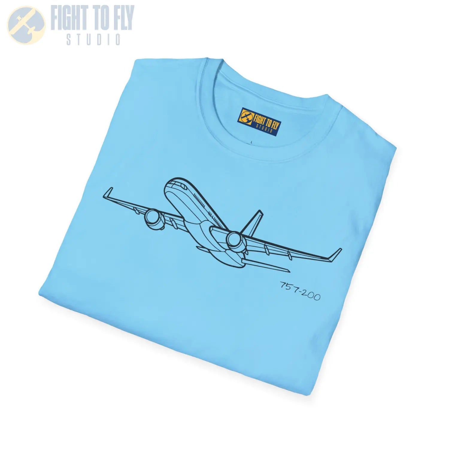 757-200 T-Shirt - Pilot gifts - WWII warbird t-shirt