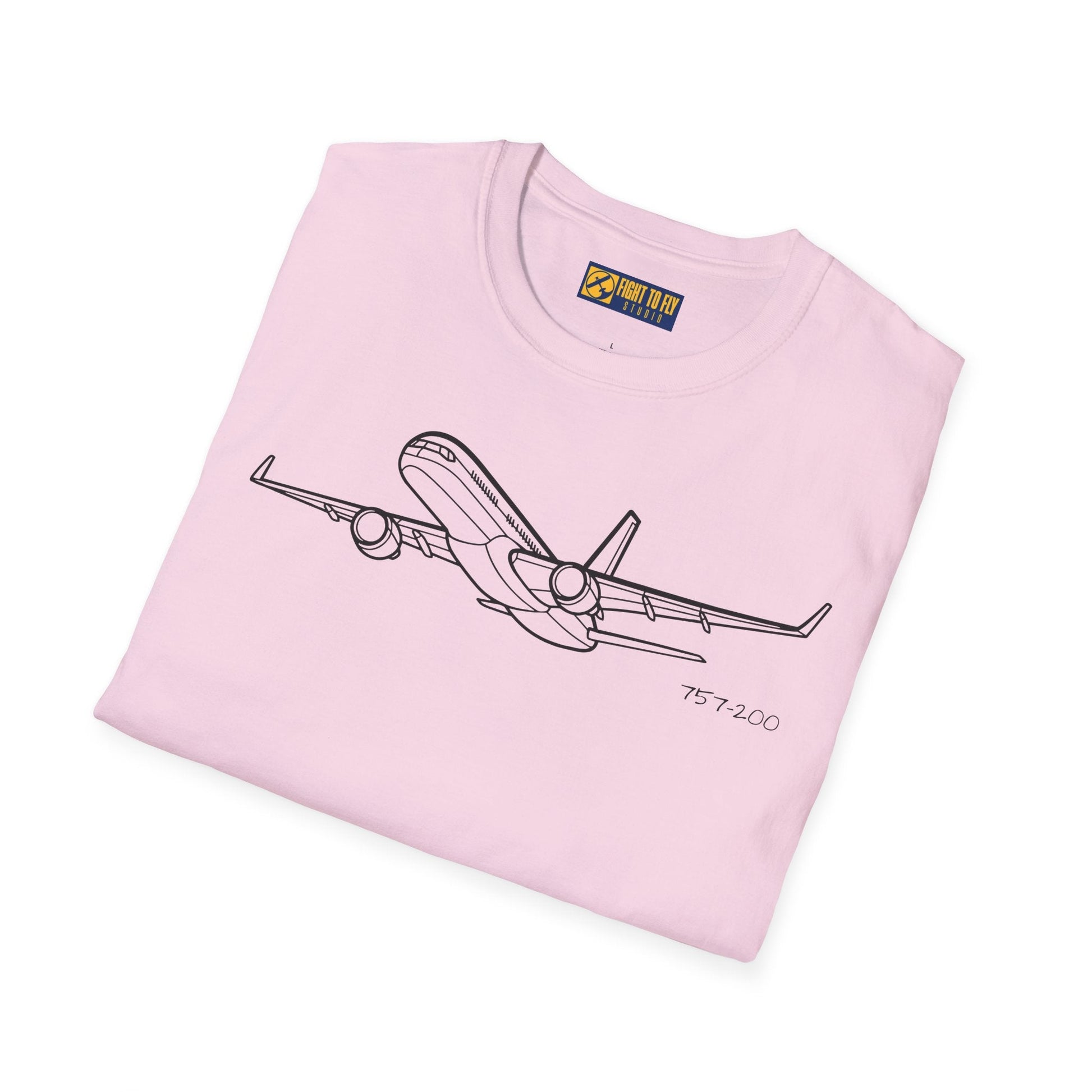 757-200 T-Shirt – Narrowbody Rocket Jet Aviation Tee - Pilot gifts - WWII warbird t-shirt