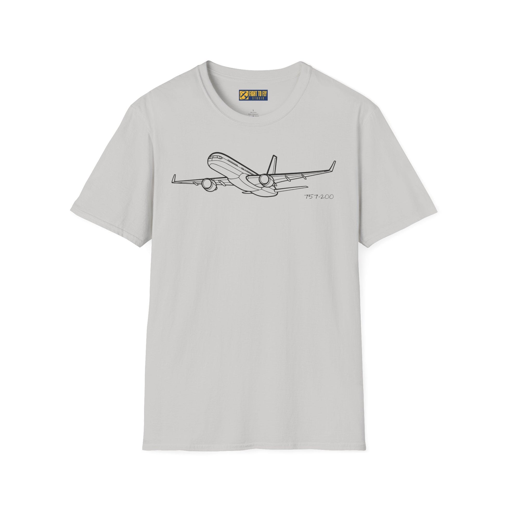 757-200 T-Shirt – Narrowbody Rocket Jet Aviation Tee - Pilot gifts - WWII warbird t-shirt