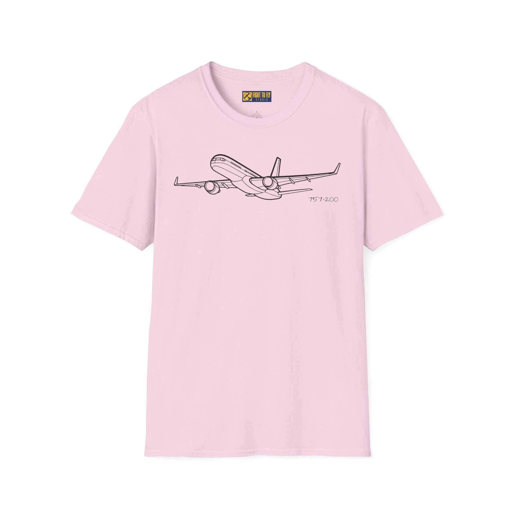 757-200 T-Shirt – Narrowbody Rocket Jet Aviation Tee - Pilot gifts - WWII warbird t-shirt