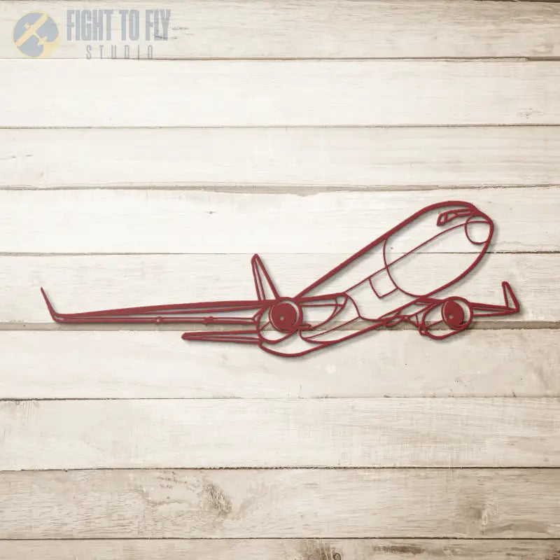 767-300F Die Cut Metal Wall Art - Sign - Pilot gifts - WWII warbird t-shirt