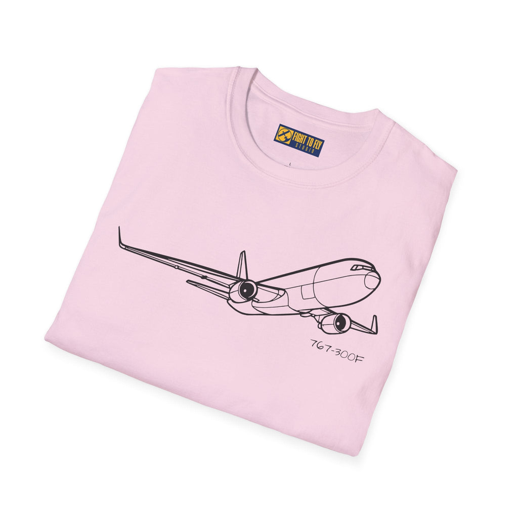 767-300F T-Shirt – 767-300 Freighter Jet Aviation Tee - Gifts for pilots - apparel