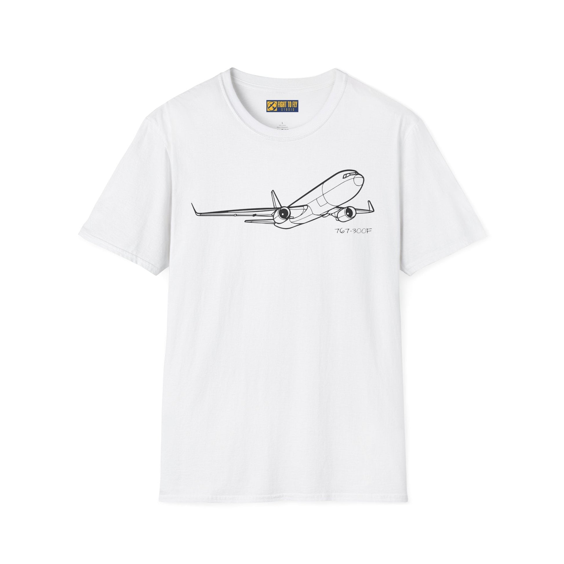 767-300F T-Shirt – 767-300 Freighter Jet Aviation Tee - Gifts for pilots - apparel