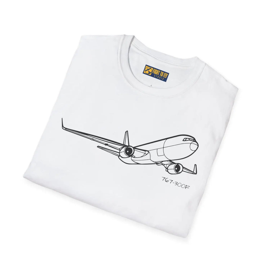767-300F Freighter T-Shirt - Pilot gifts - WWII warbird t-shirt