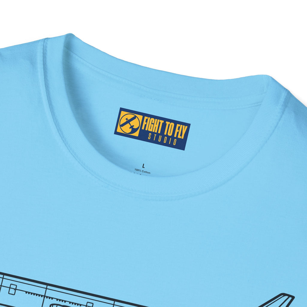 777-300ER T-Shirt – Extended Range Jetliner Aviation Tee - Pilot gifts - WWII warbird t-shirt