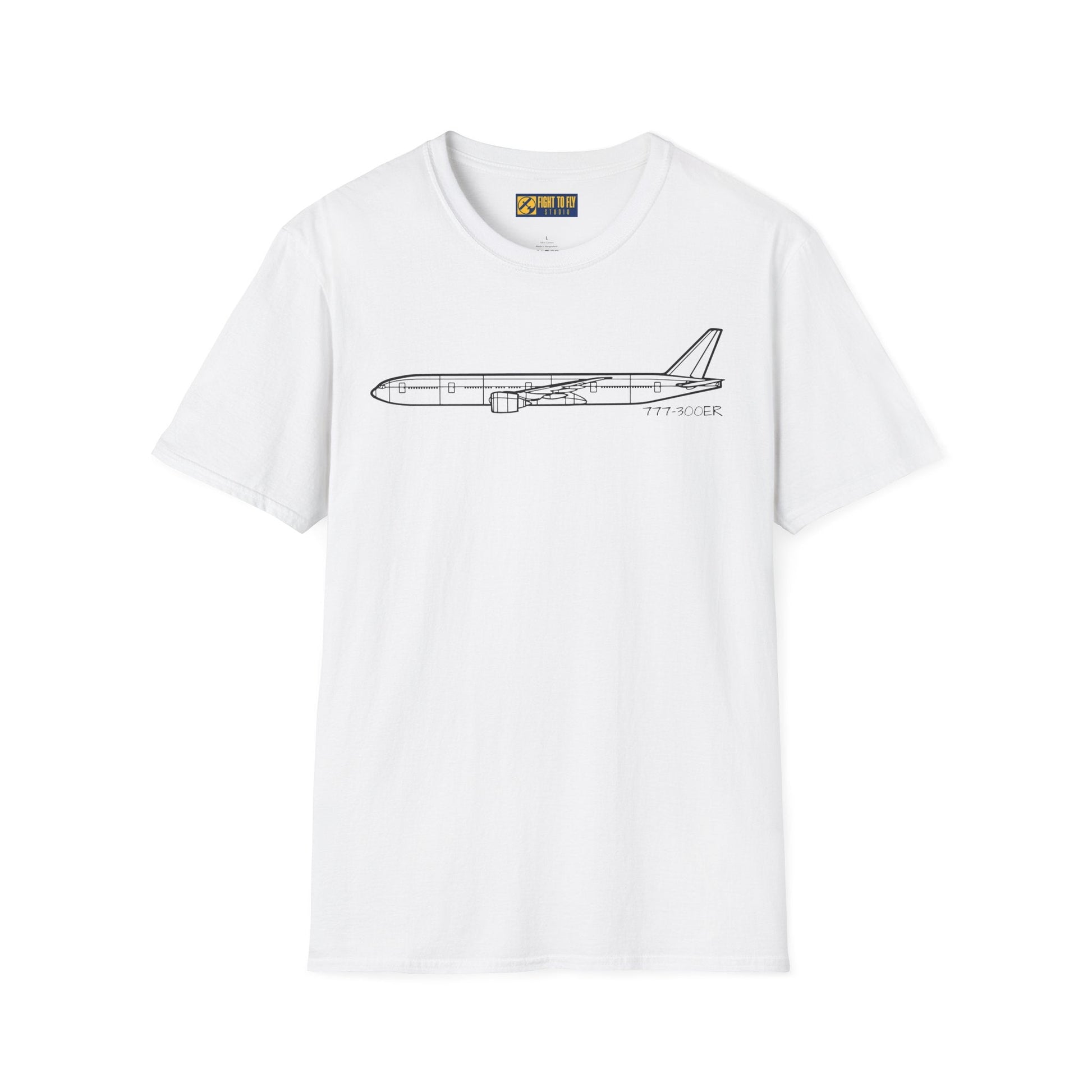 777-300ER T-Shirt – Extended Range Jetliner Aviation Tee - Gifts for pilots - apparel