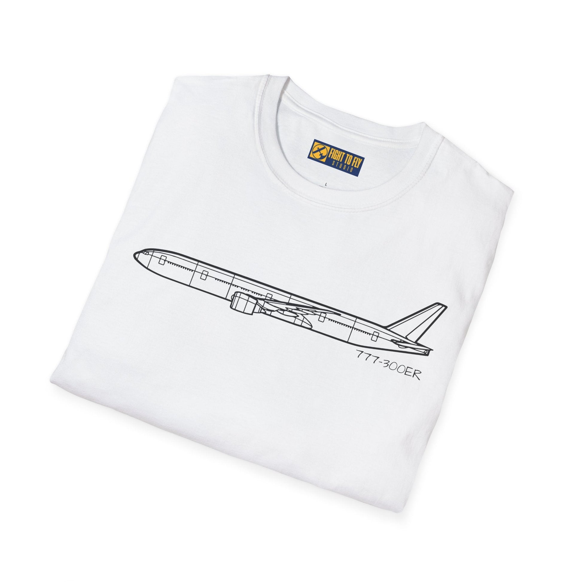 777-300ER T-Shirt – Extended Range Jetliner Aviation Tee - Gifts for pilots - apparel