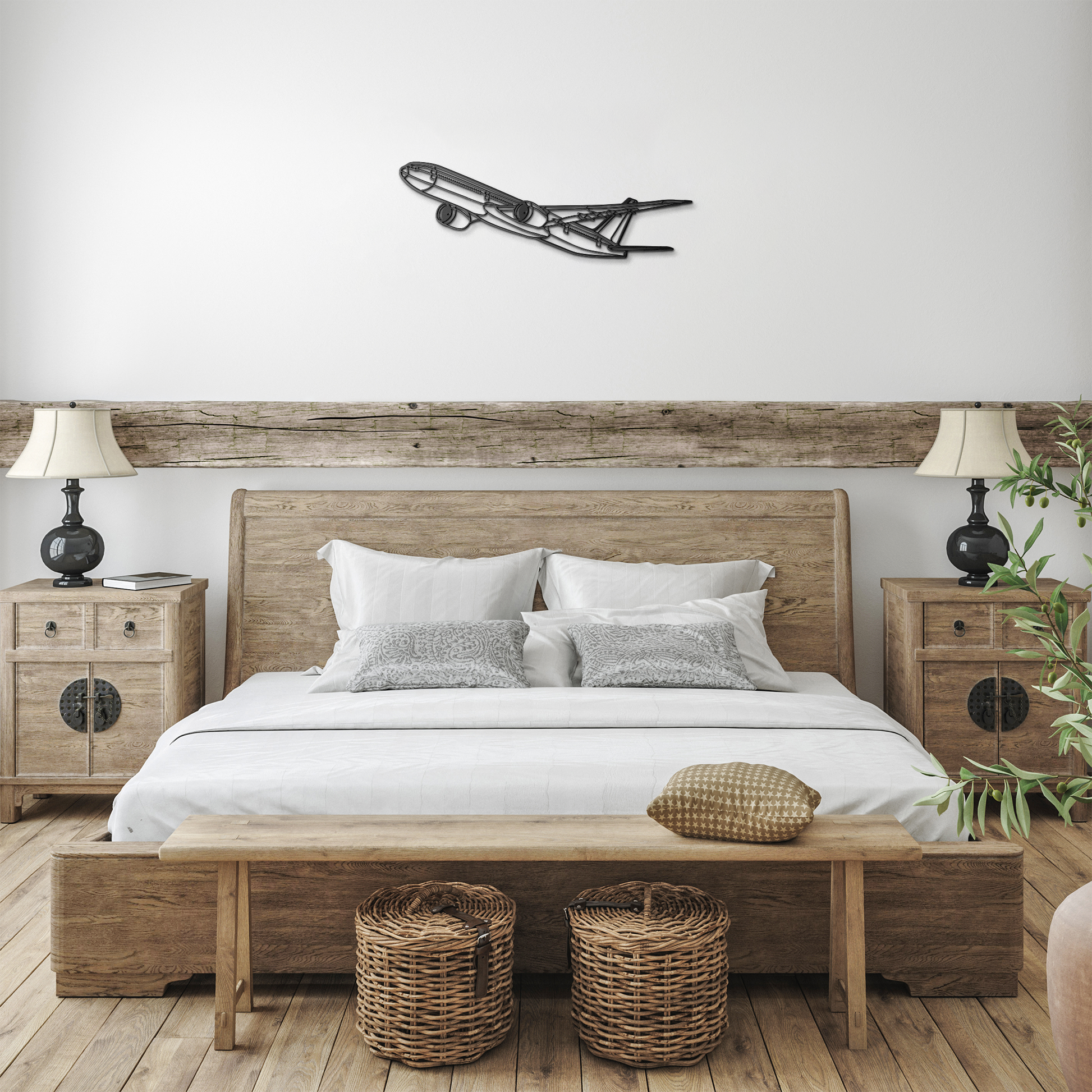 777-9 Flying Die Cut Metal Wall Art - Sign - Gifts for pilots - Aviation apparel