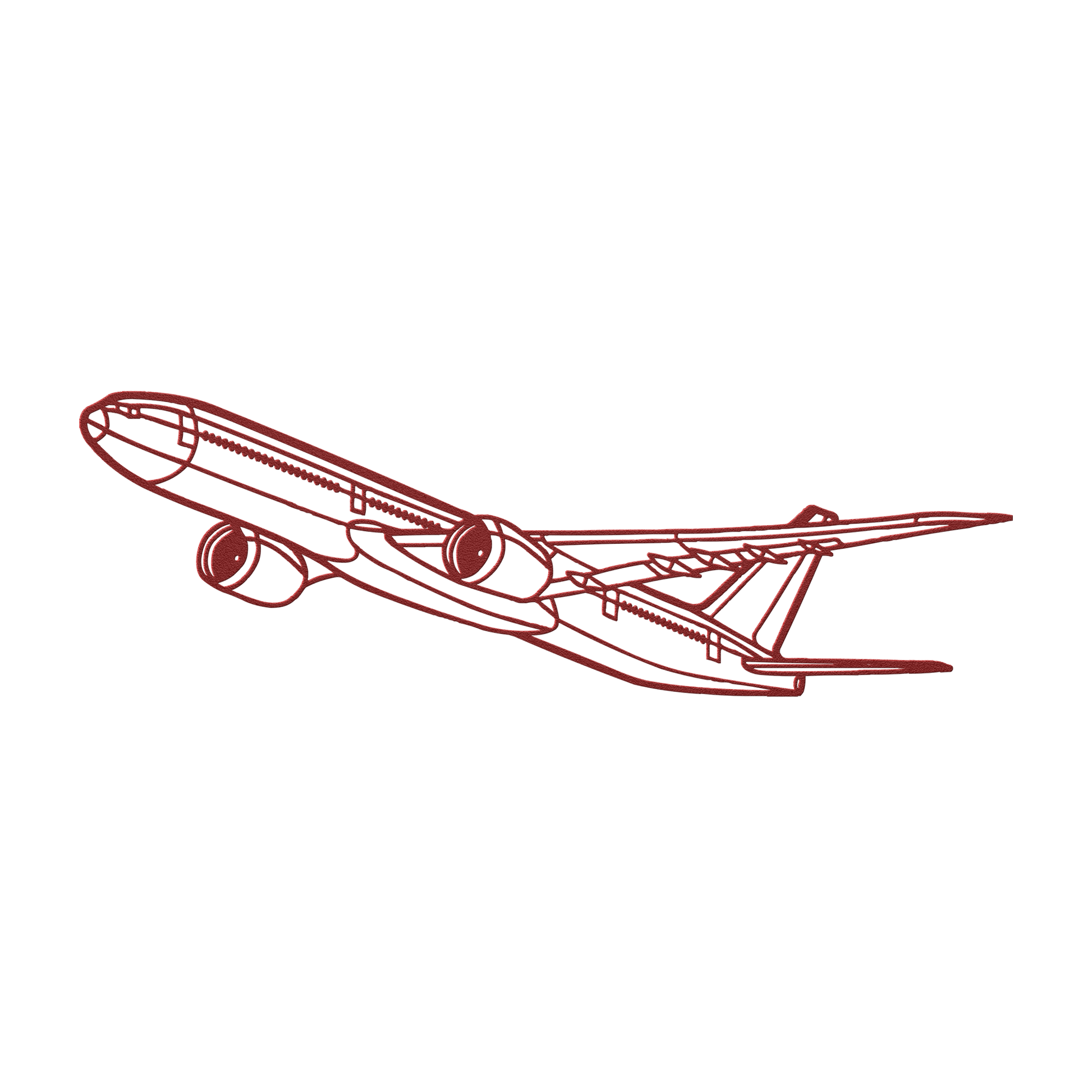 777-9 Flying Die Cut Metal Wall Art - Sign - Gifts for pilots - Aviation apparel