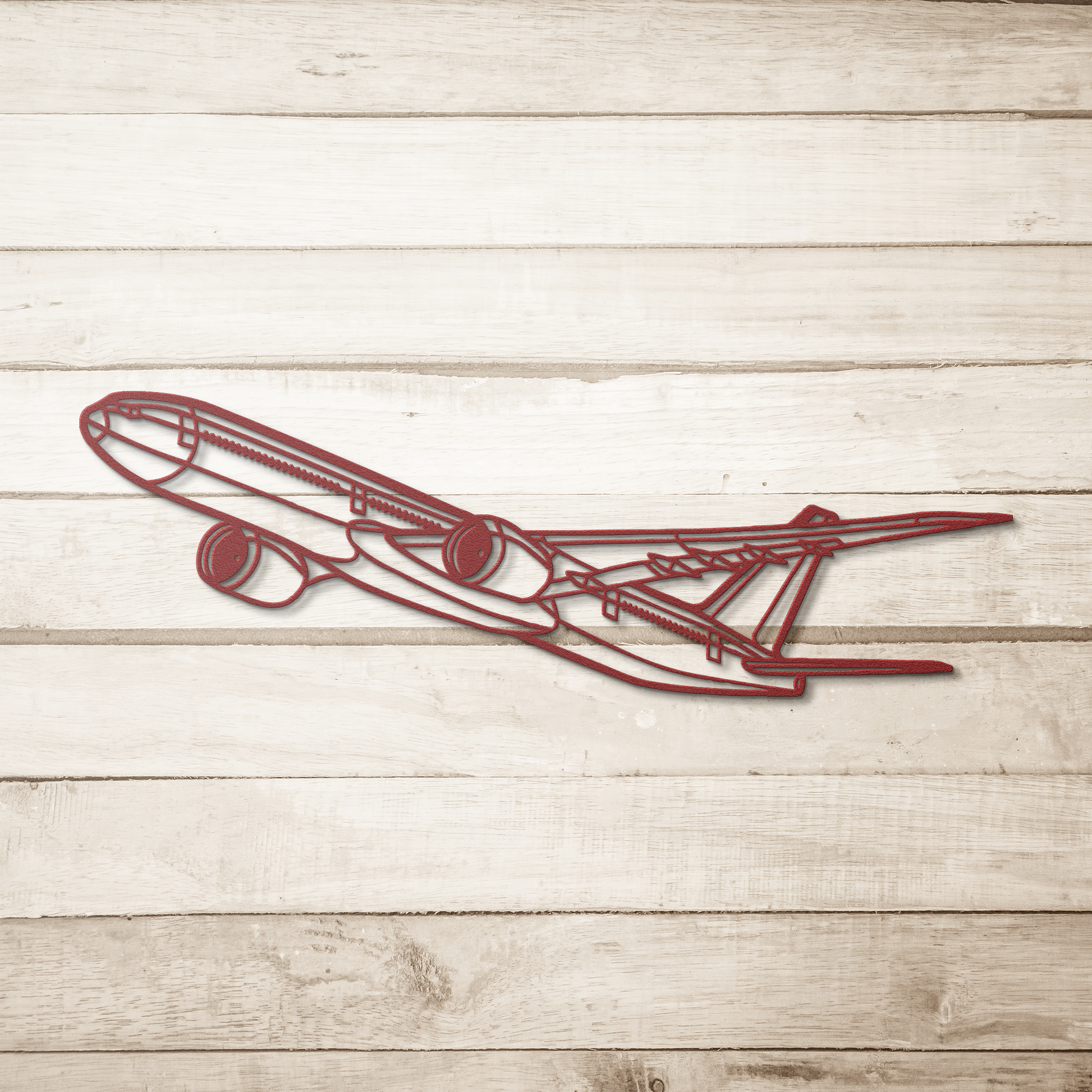 777-9 Flying Die Cut Metal Wall Art - Sign - Gifts for pilots - Aviation apparel