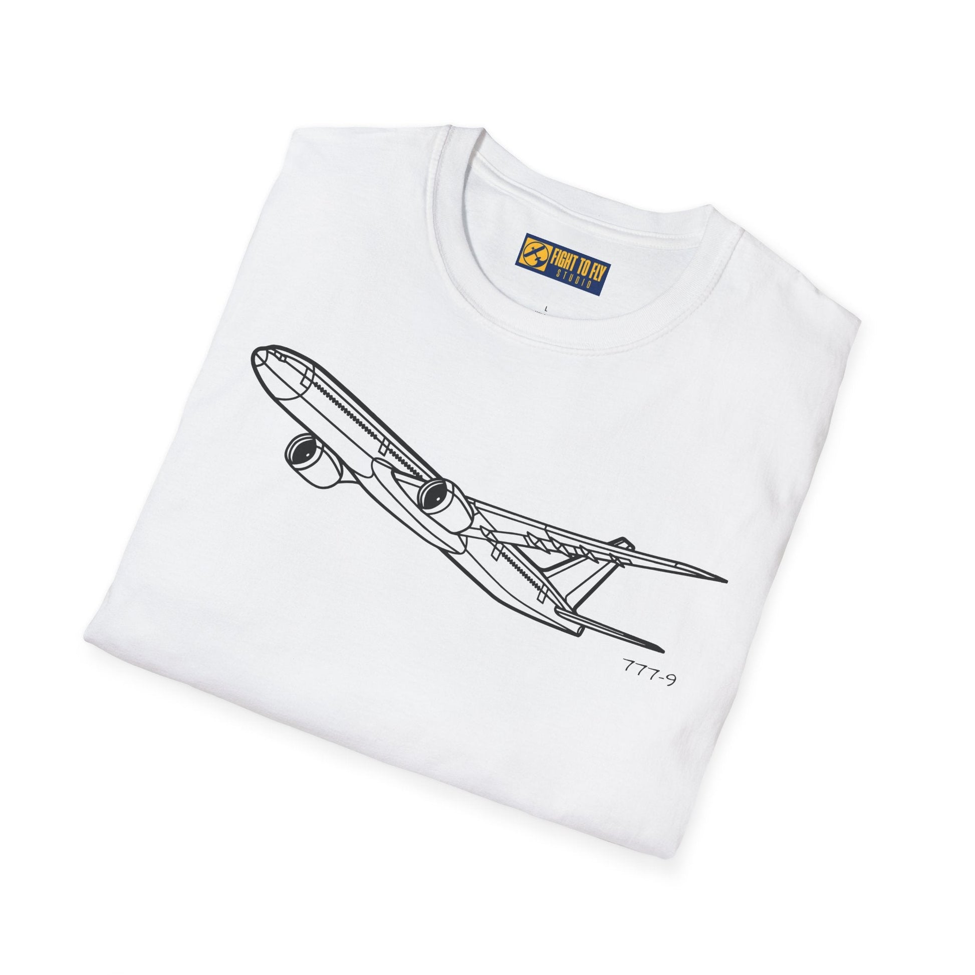 777-9 T-Shirt – Boeing 777-9X Advanced Long-Range Jetliner Aviation Tee - Gifts for pilots - apparel