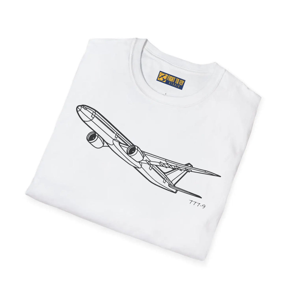 777-9 T-Shirt - Pilot gifts - WWII warbird t-shirt