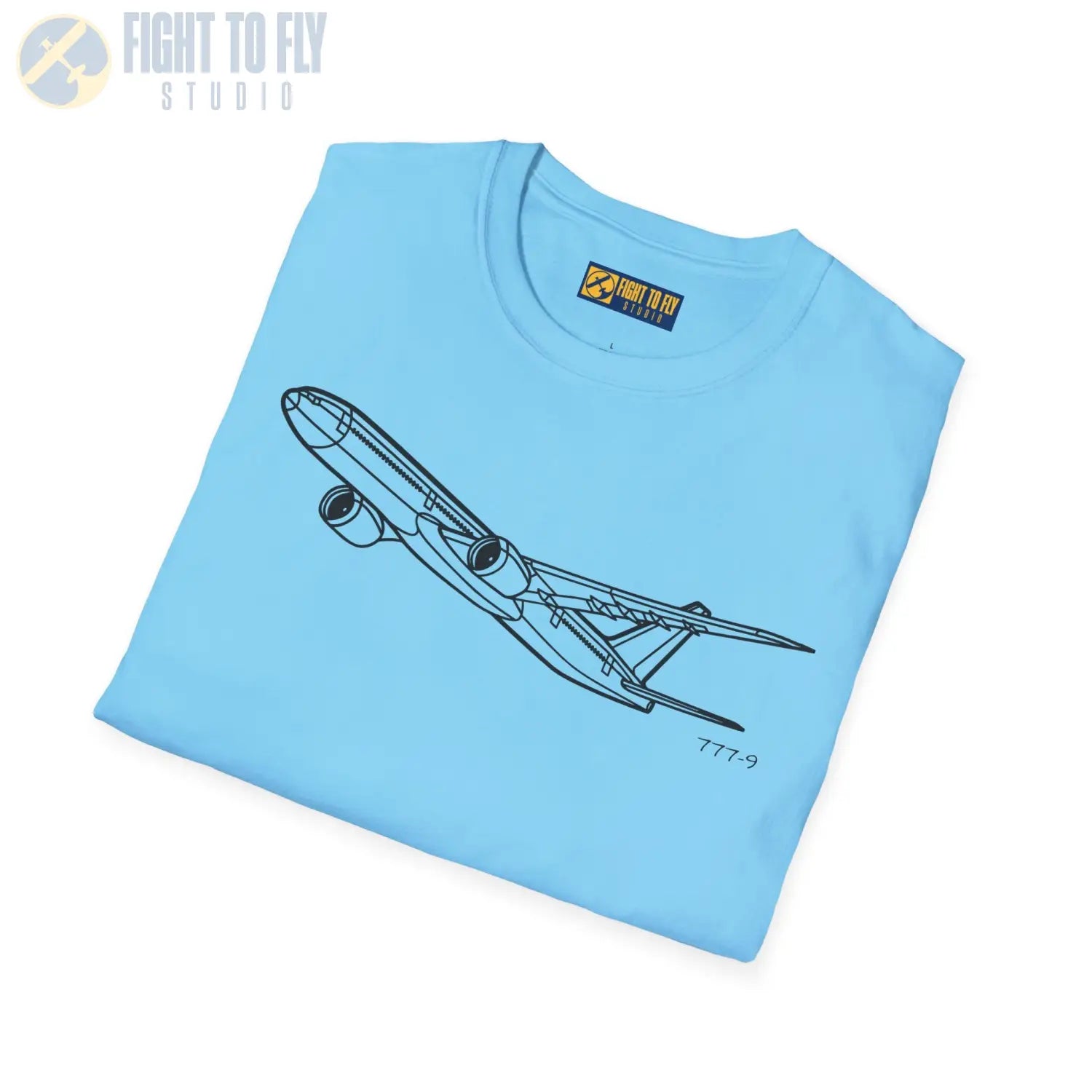 777-9 T-Shirt - Pilot gifts - WWII warbird t-shirt