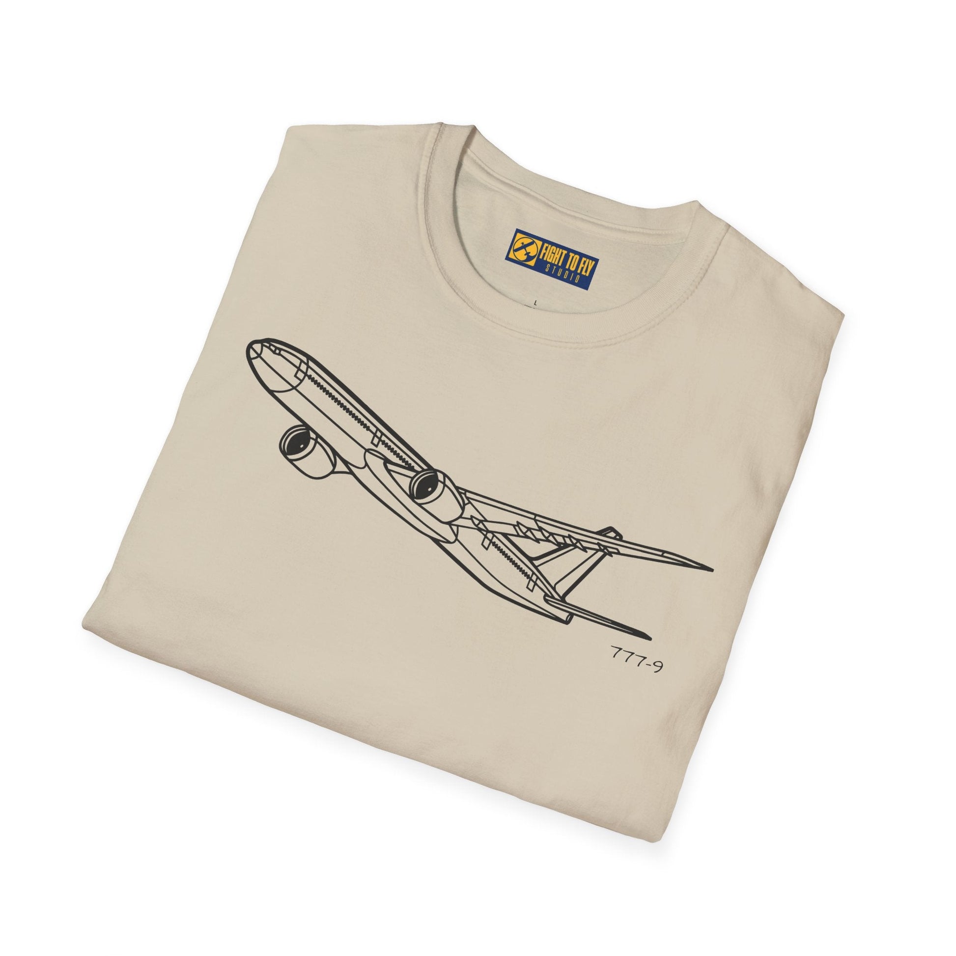 777-9 T-Shirt – Boeing 777-9X Advanced Long-Range Jetliner Aviation Tee - Gifts for pilots - apparel