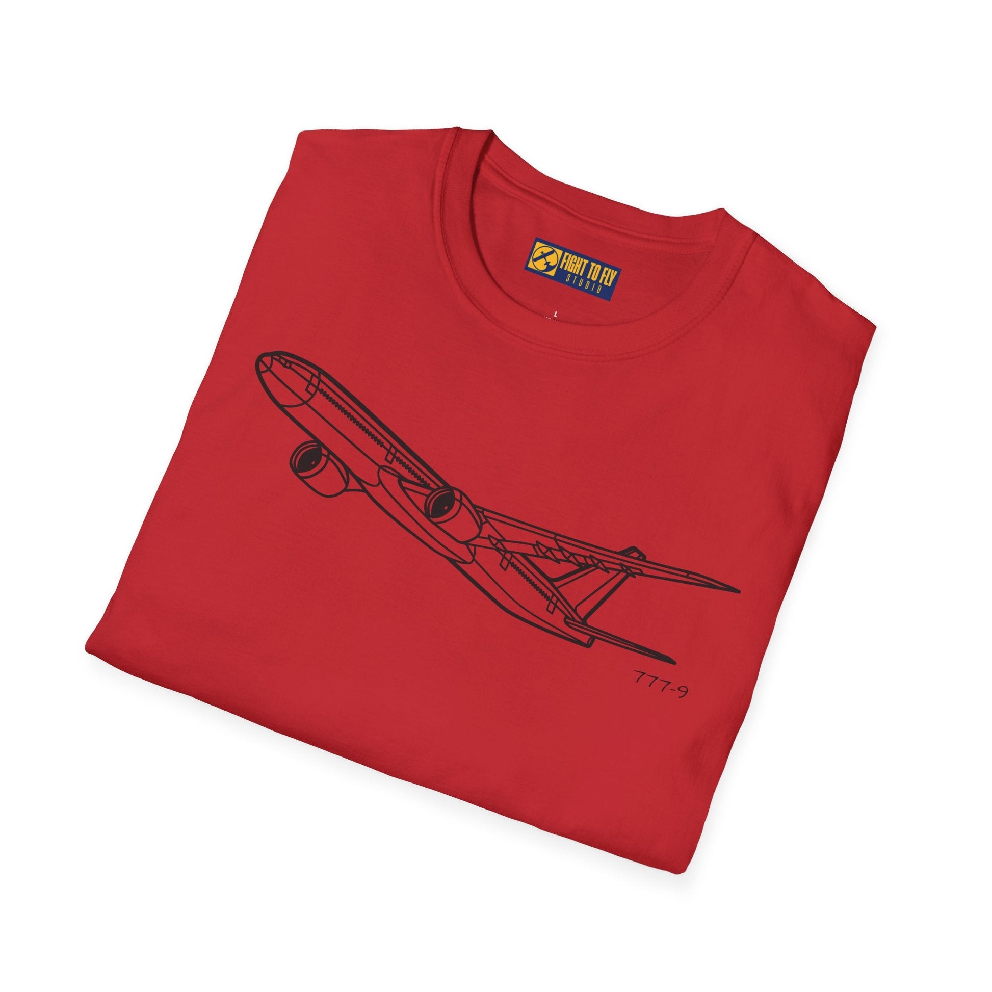 777-9 T-Shirt – Boeing 777-9X Advanced Long-Range Jetliner Aviation Tee - Gifts for pilots - apparel