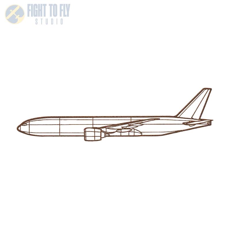 777F Die Cut Wall Art - Metal Sign - Pilot gifts - WWII warbird t-shirt