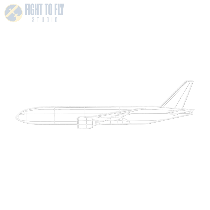 777F Die Cut Wall Art - Metal Sign - Pilot gifts - WWII warbird t-shirt