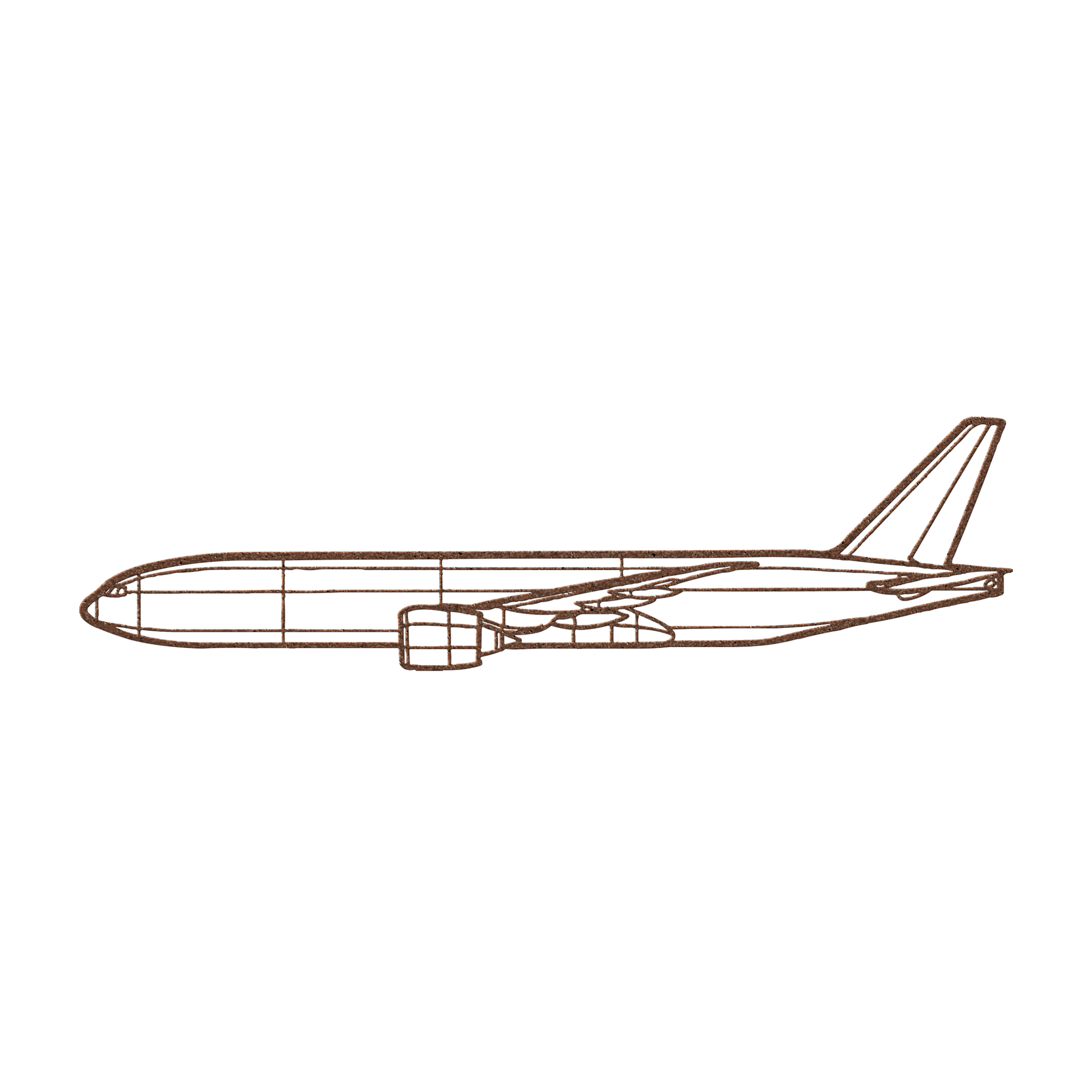 777F Die Cut Wall Art - Metal Sign - Gifts for pilots - Aviation apparel