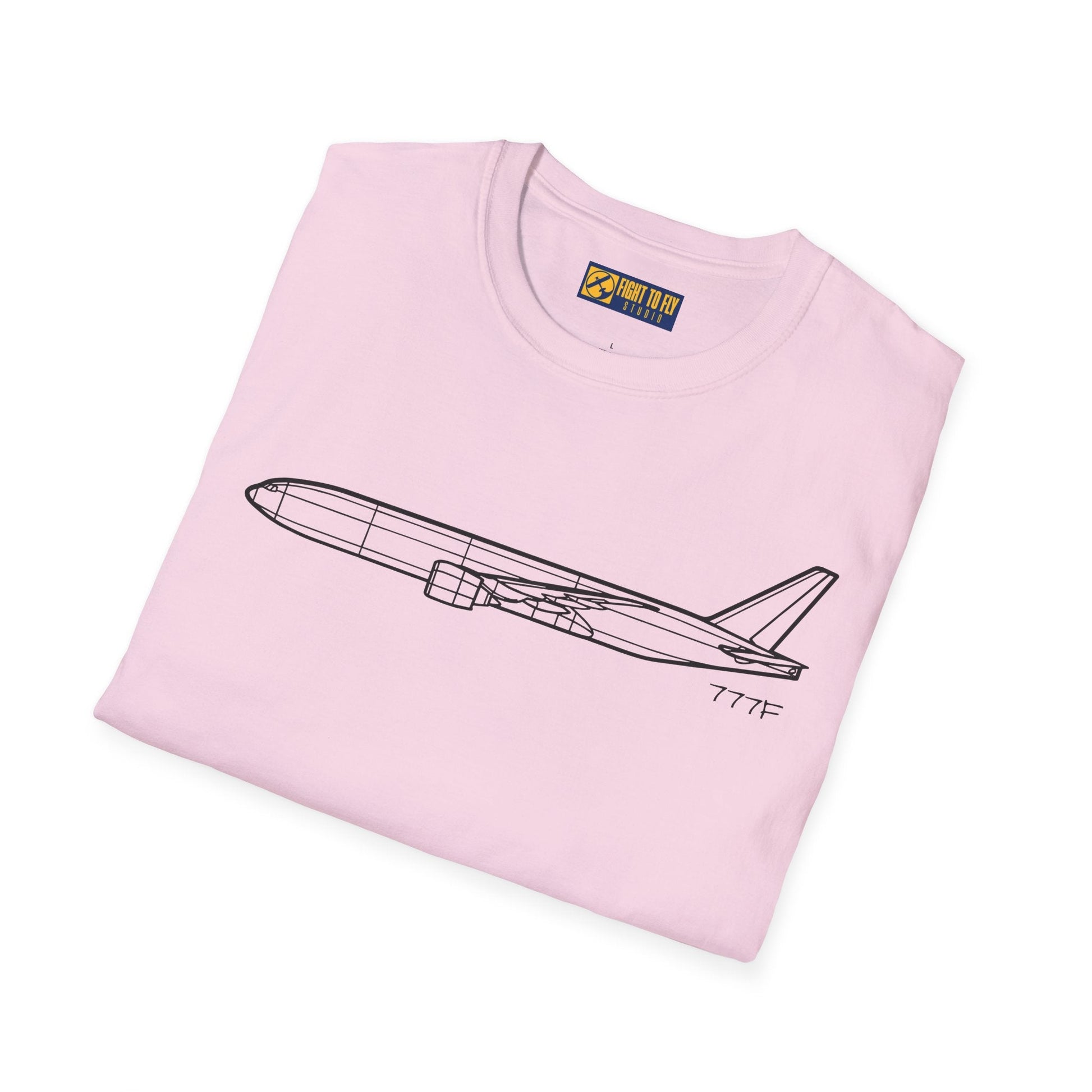 777F T-Shirt – 777 Freighter Heavy Lift Jet Aviation Tee - Gifts for pilots - apparel