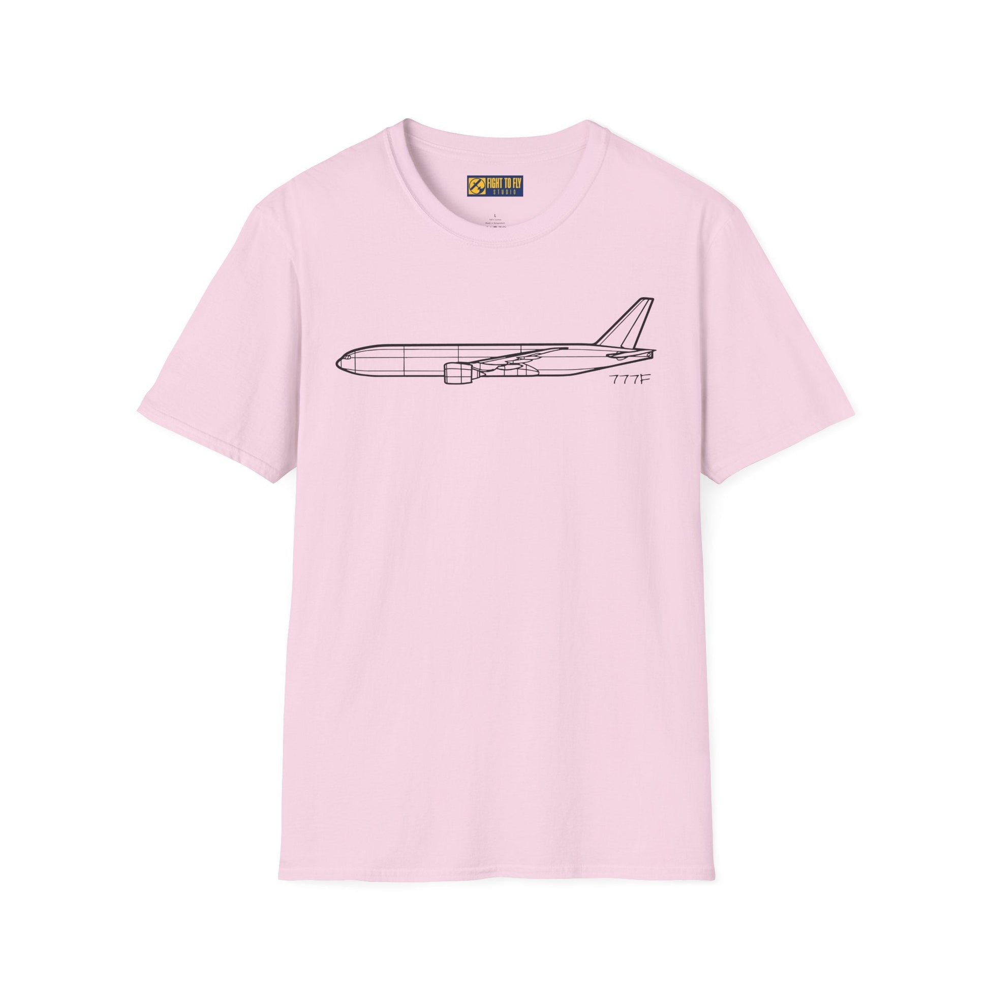 777F T-Shirt – 777 Freighter Heavy Lift Jet Aviation Tee - Gifts for pilots - apparel