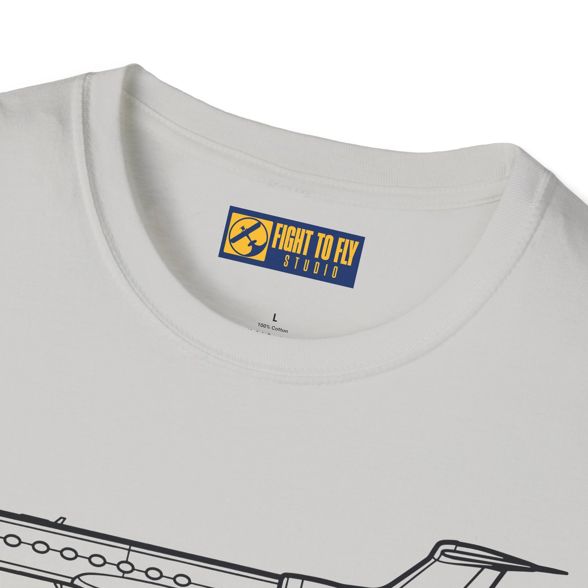 G550 T-Shirt – Gulfstream G550 Long-Range Business Jet Aviation Tee