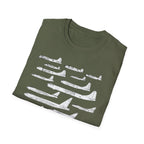 Lineage of USAF Bombers Evolution Tee