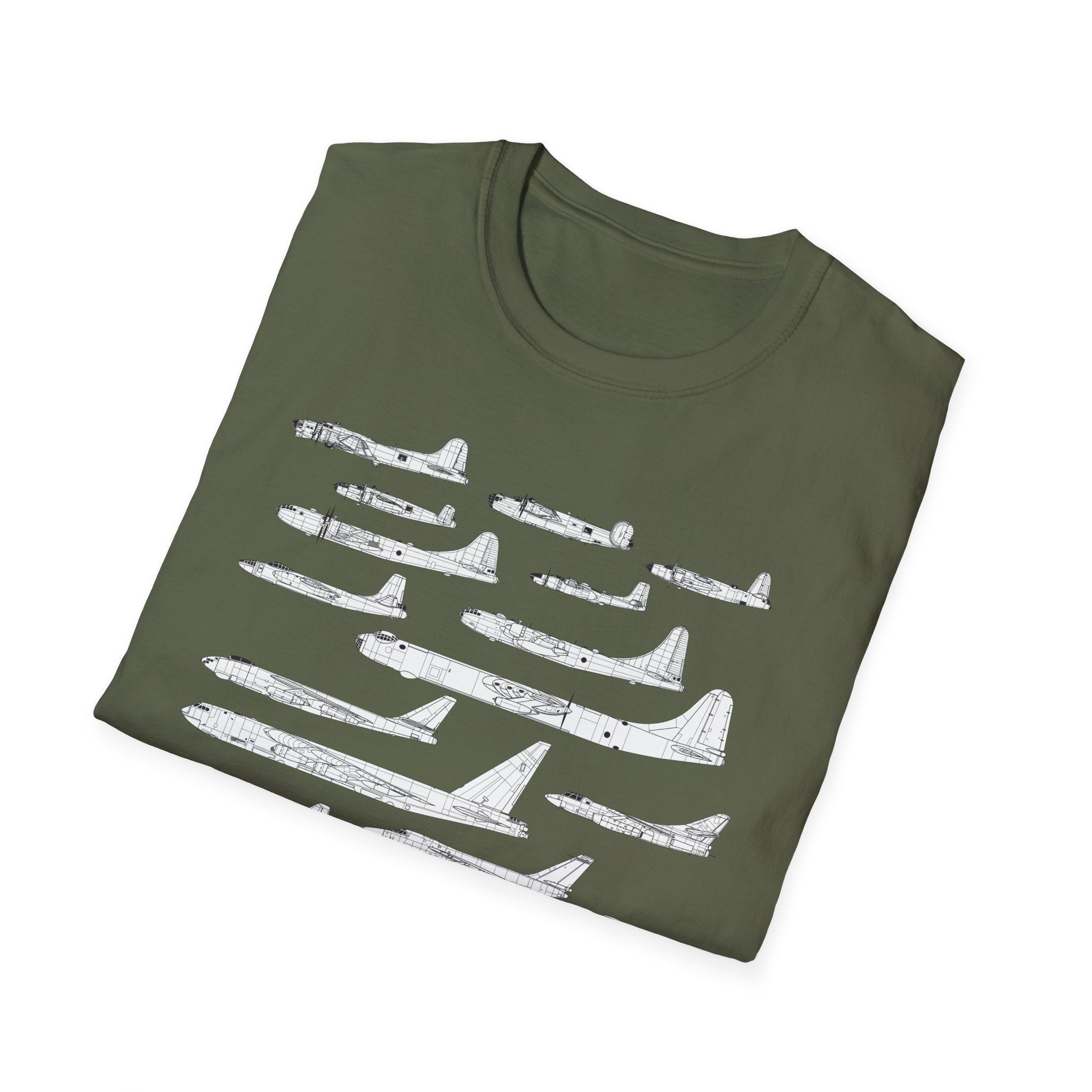 Lineage of USAF Bombers Evolution Tee