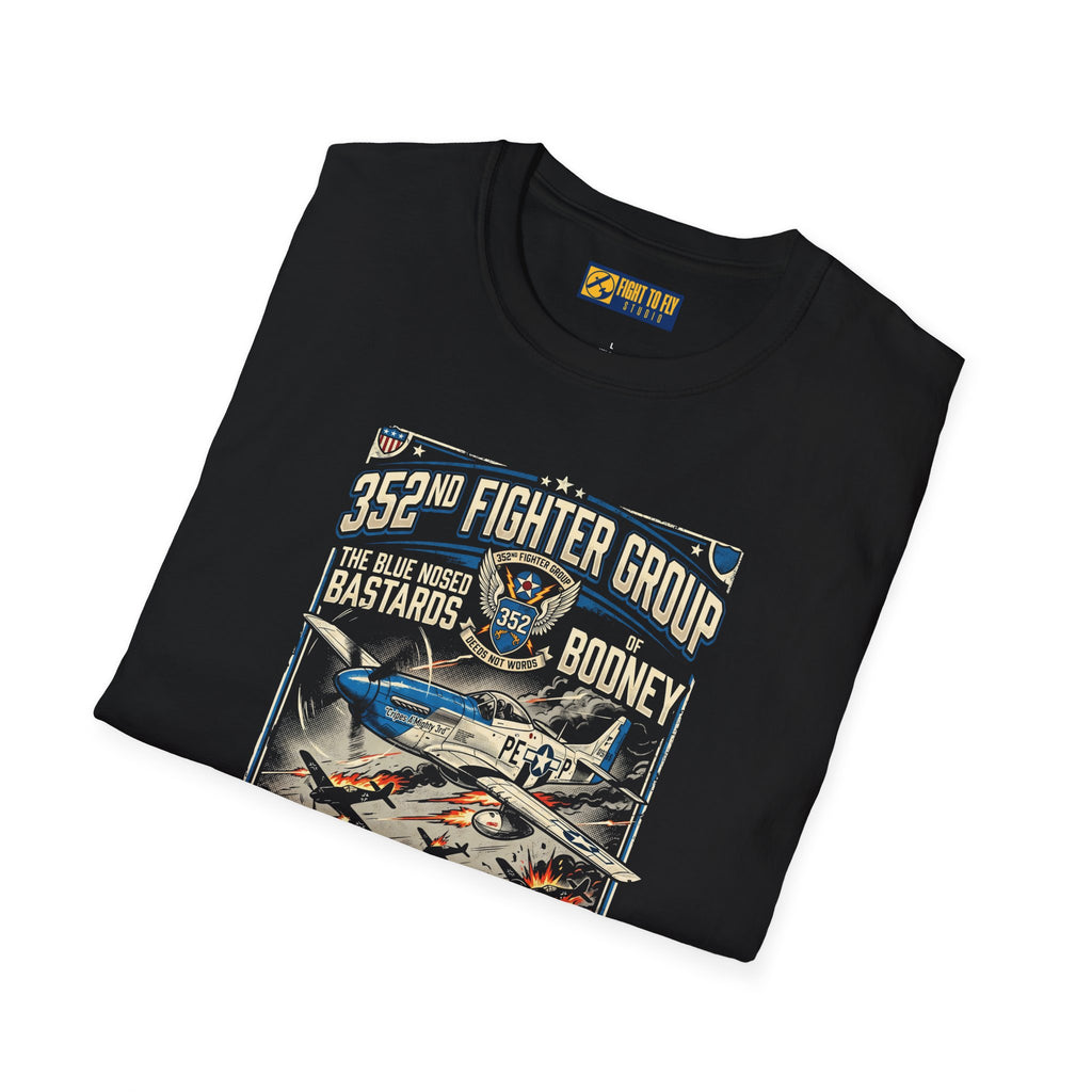 352nd Fighter Group Blue-Nosed Bastards Tee