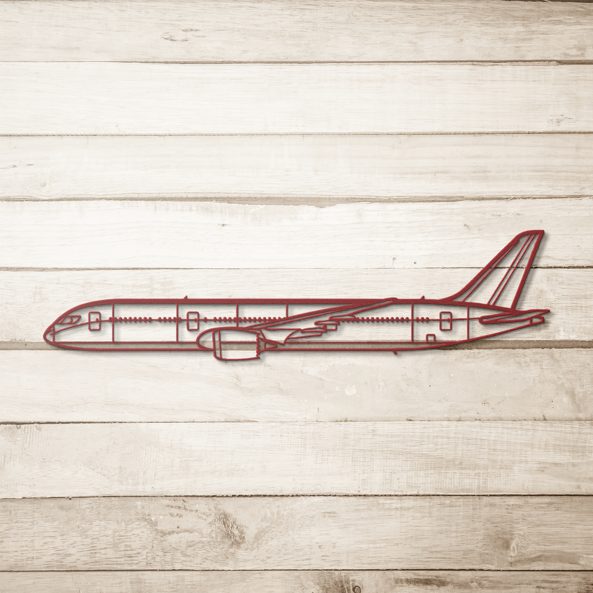 787 Die Cut Metal Wall Art - Sign - Gifts for pilots - Aviation apparel