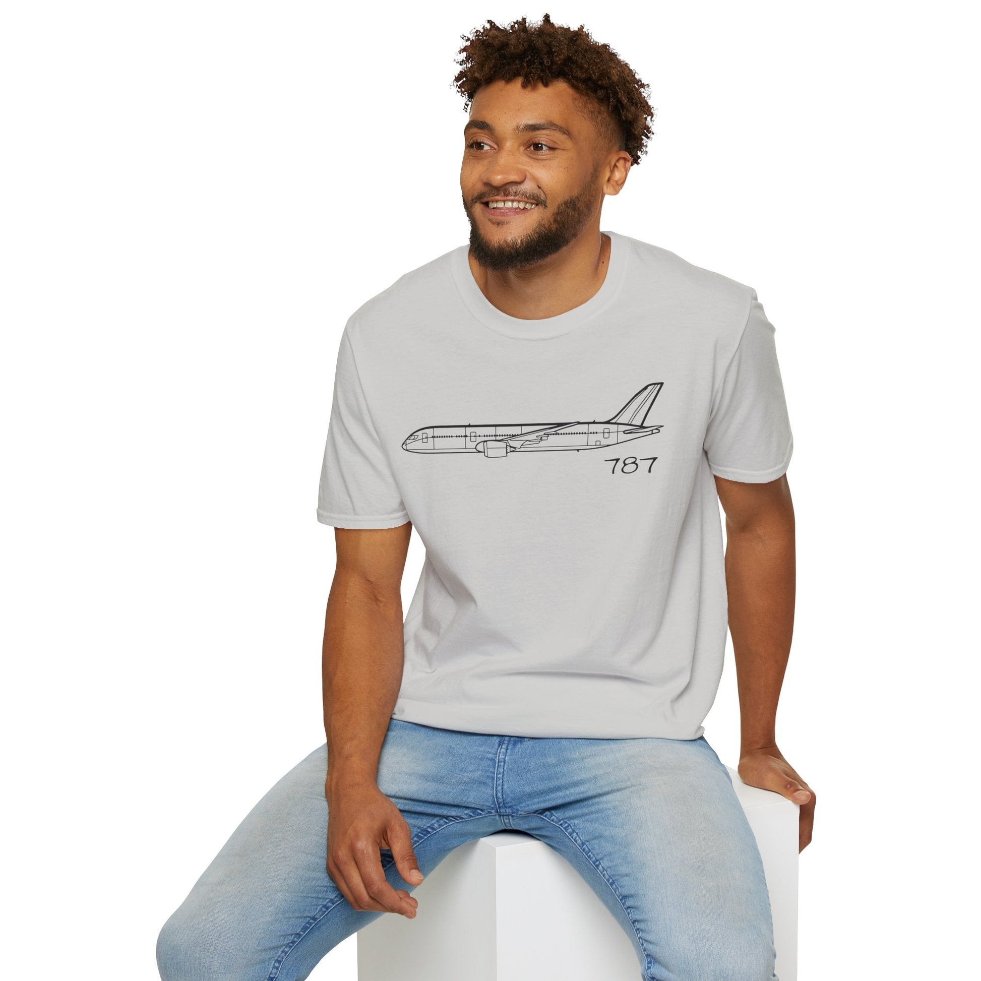 787 T-Shirt – Boeing Long-Haul Airliner Aviation Tee - Gifts for pilots - apparel