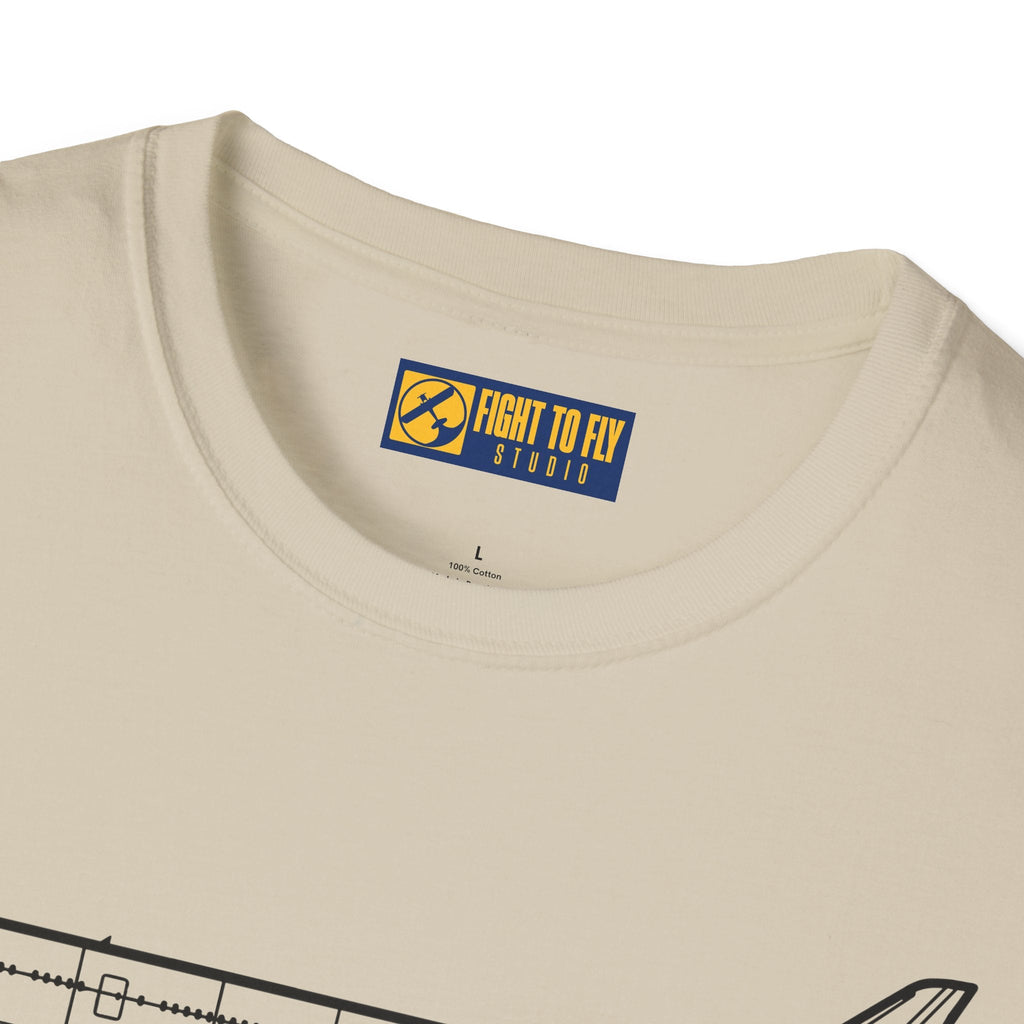 787 T-Shirt – Boeing Long-Haul Airliner Aviation Tee - Gifts for pilots - apparel