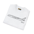 787 T-Shirt - Pilot gifts - WWII warbird t-shirt