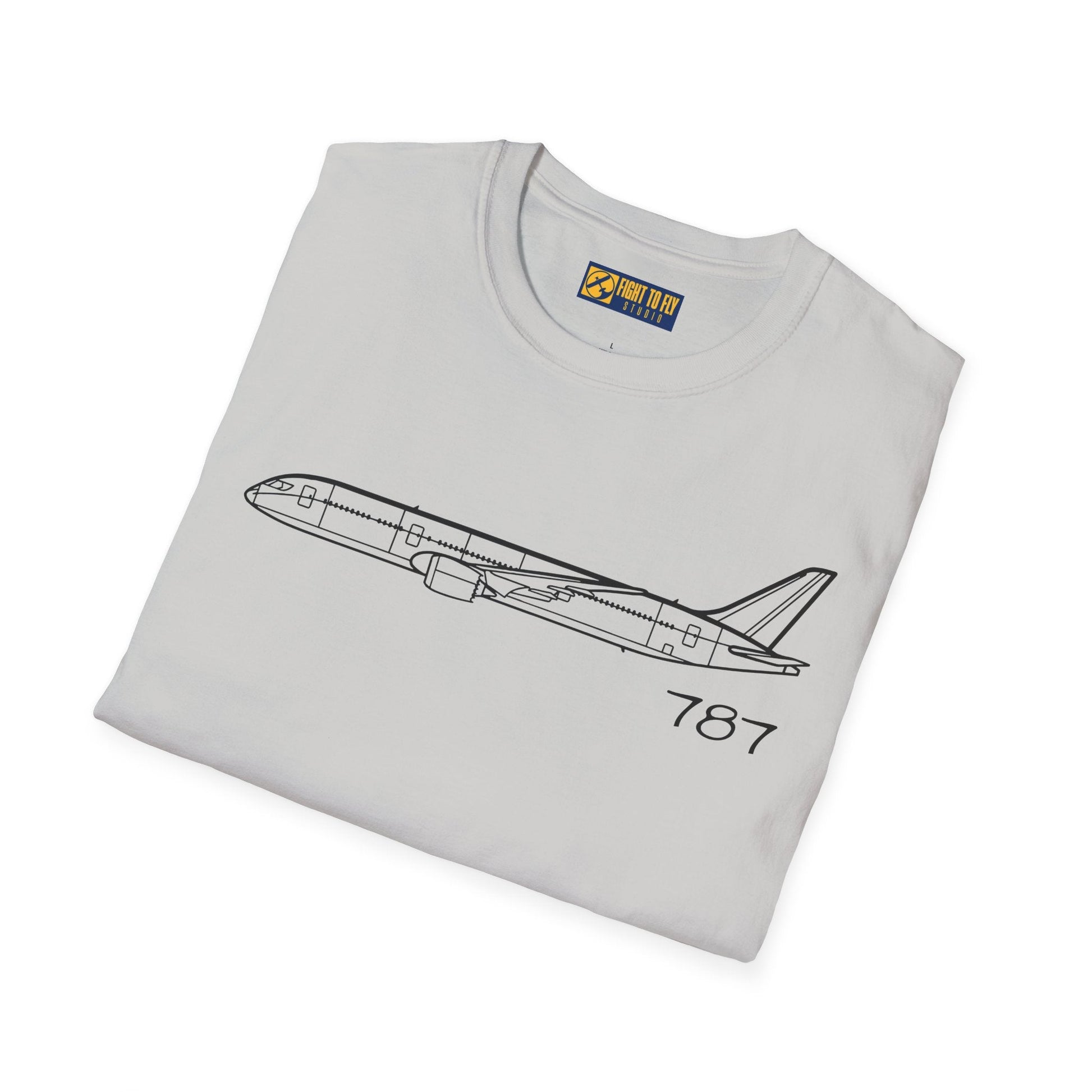 787 T-Shirt – Boeing Long-Haul Airliner Aviation Tee - Gifts for pilots - apparel