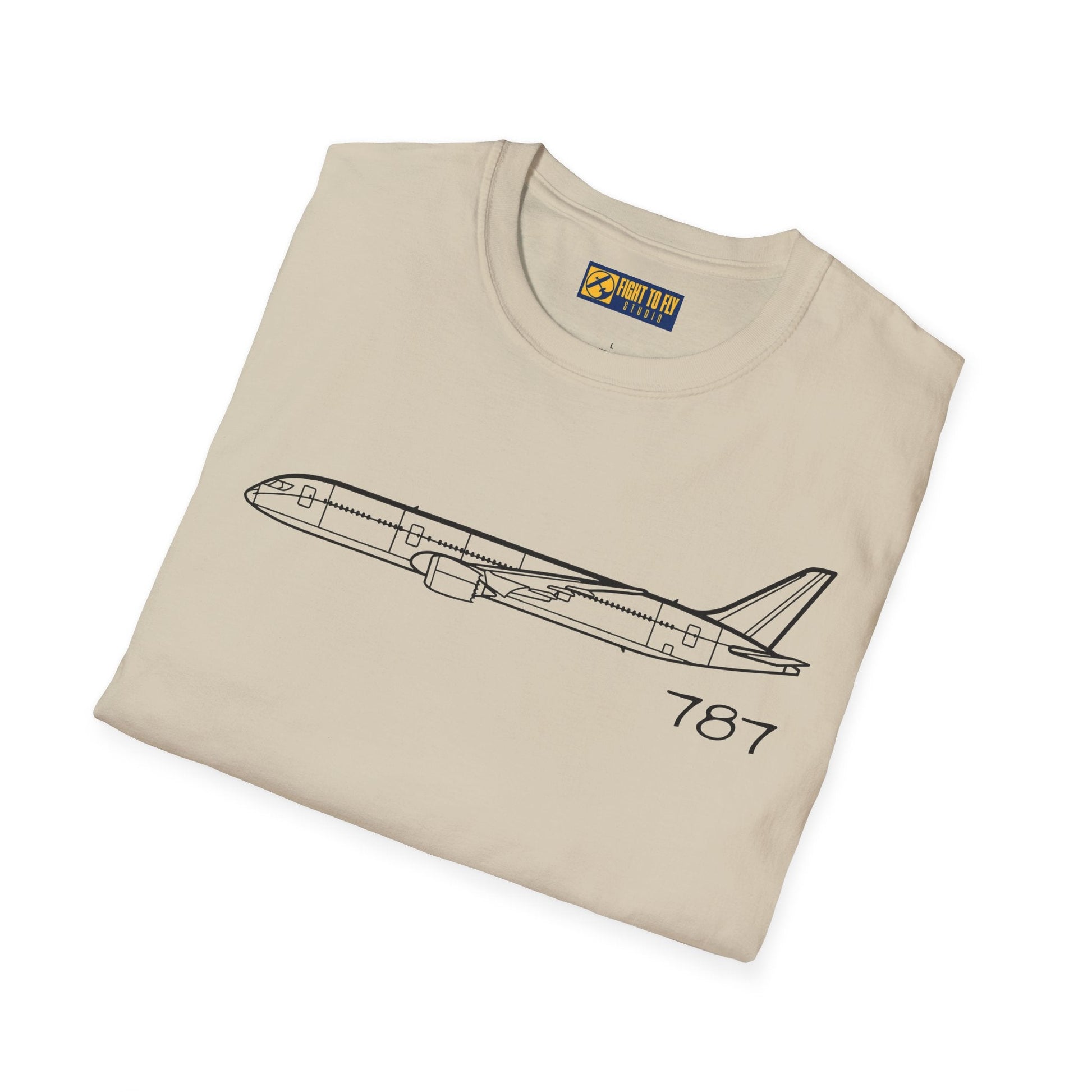 787 T-Shirt – Boeing Long-Haul Airliner Aviation Tee - Gifts for pilots - apparel