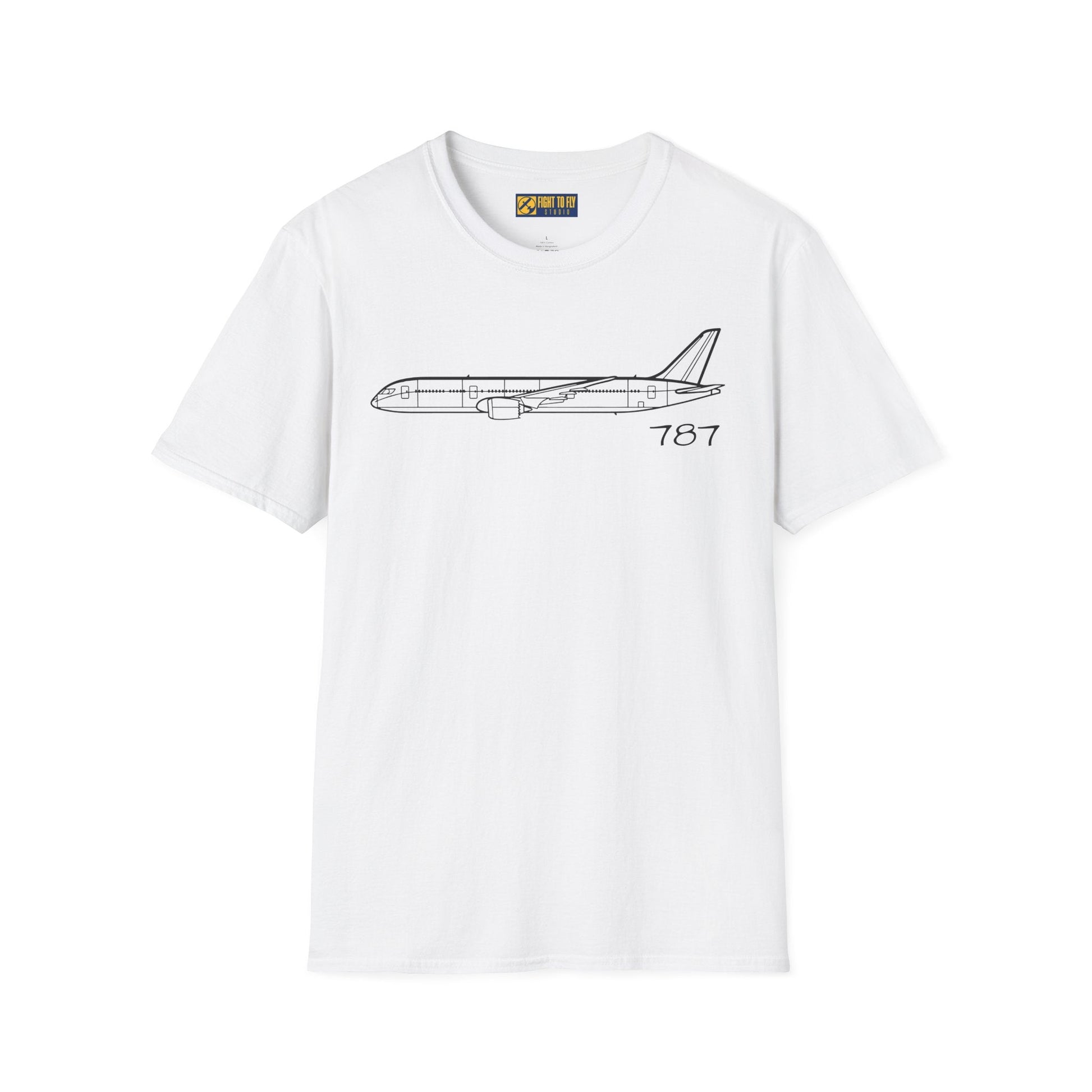 787 T-Shirt – Boeing Long-Haul Airliner Aviation Tee - Gifts for pilots - apparel