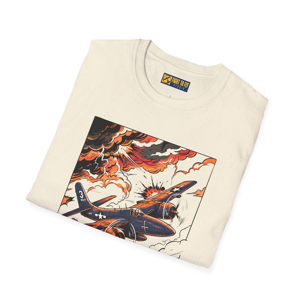 F7F Tigercat Combat Sky T-Shirt