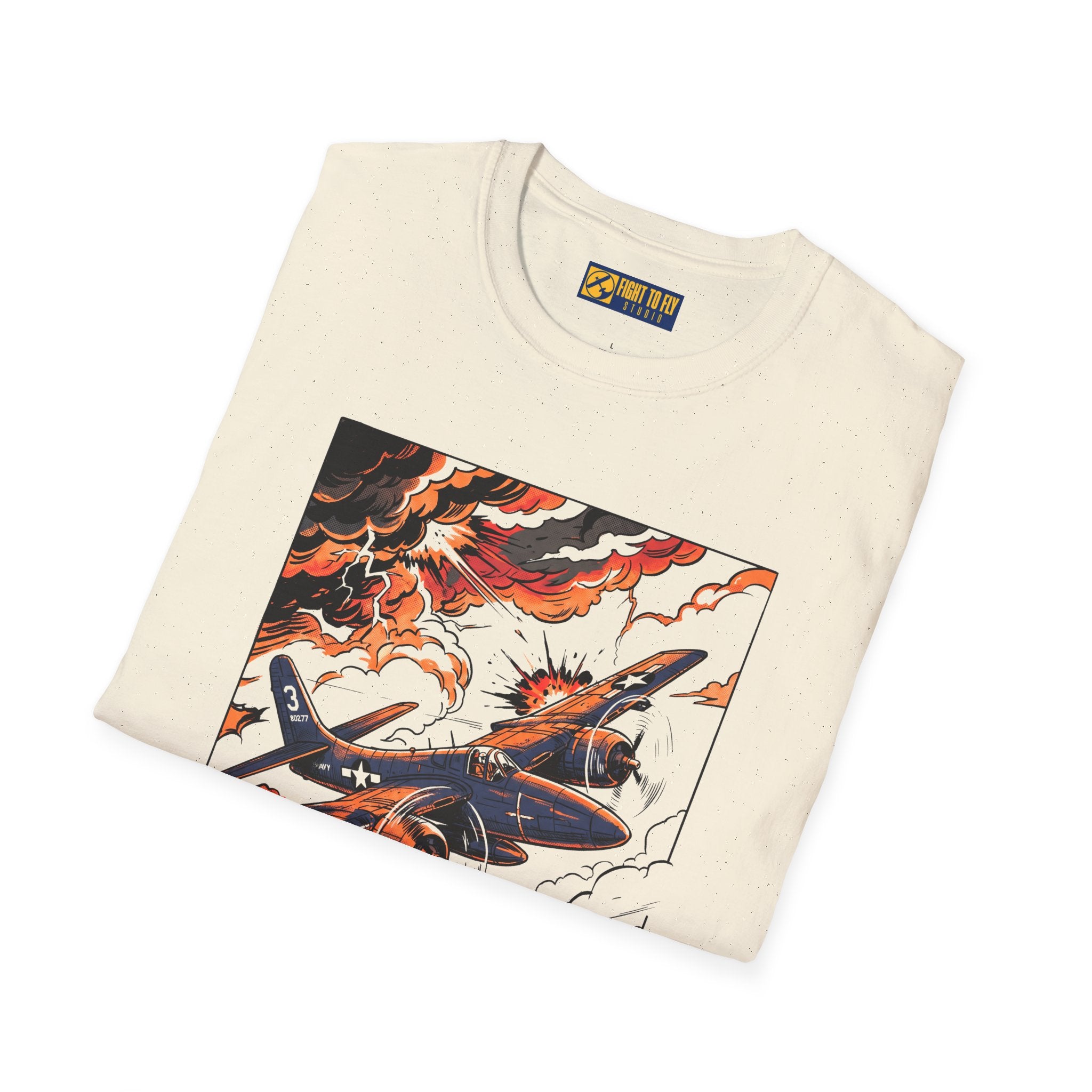 F7F Tigercat Combat Sky T-Shirt