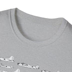 Lineage of USAF Bombers Evolution Tee