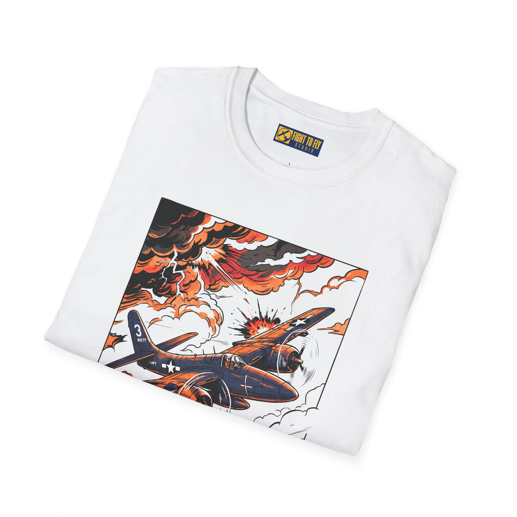 F7F Tigercat Combat Sky T-Shirt