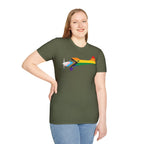 Cessna 170 Progress Pride Airplane Silhouette T-Shirt