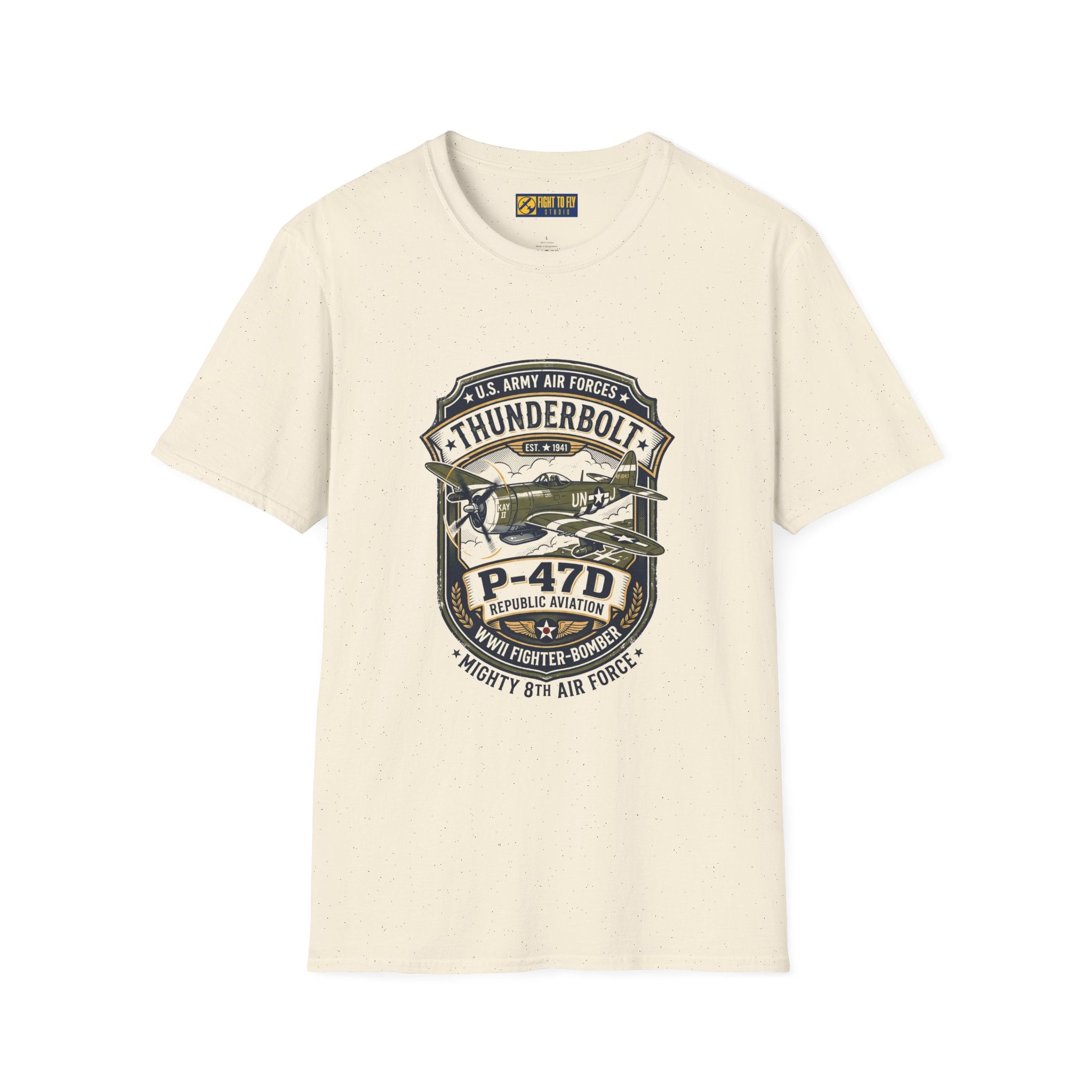 P-47D Thunderbolt Mighty 8th Air Force T-Shirt